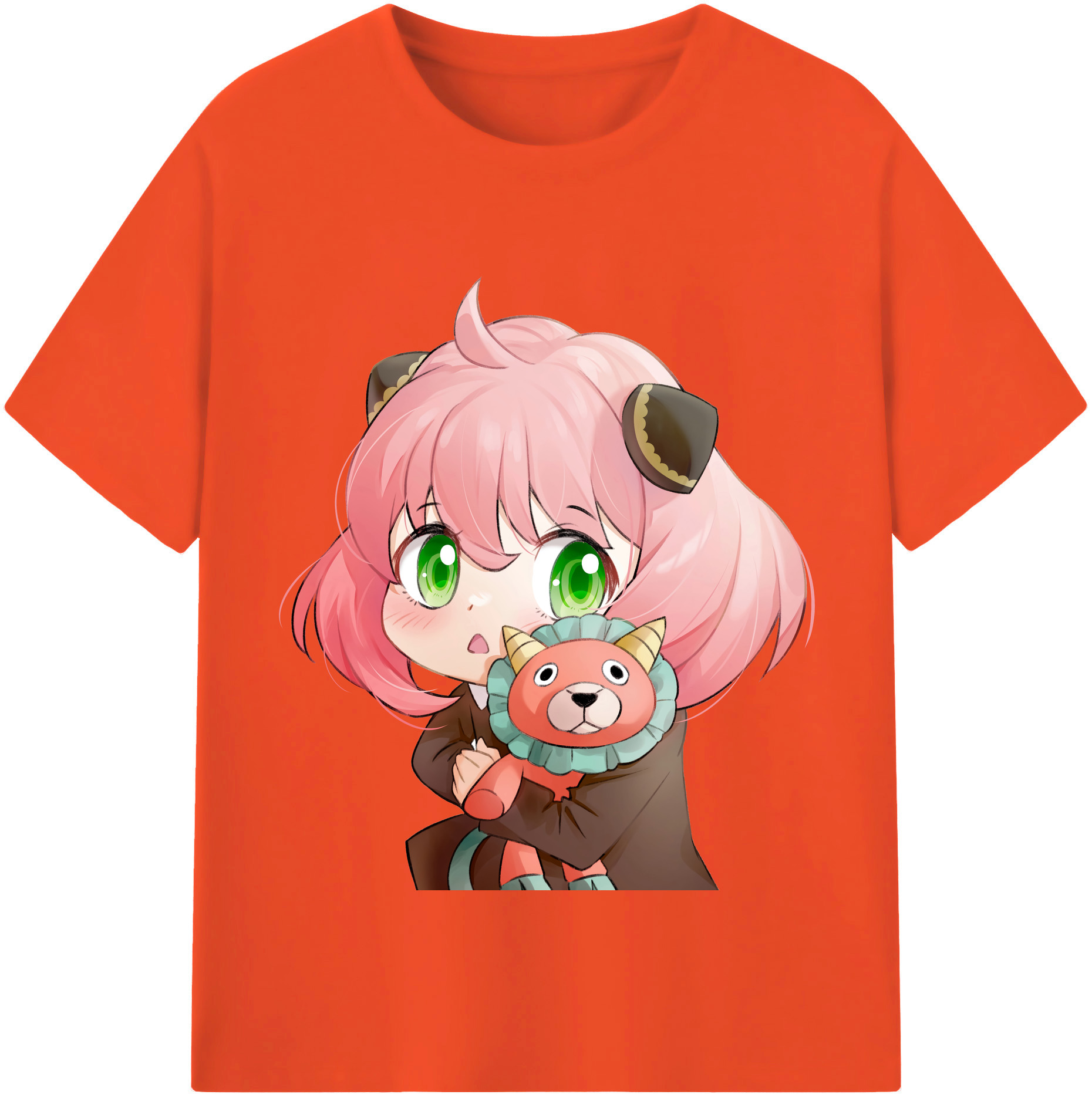 （画像用） SPY×FAMILY间谍家家酒 綿100％半袖Tシャツ（フロントプリント）