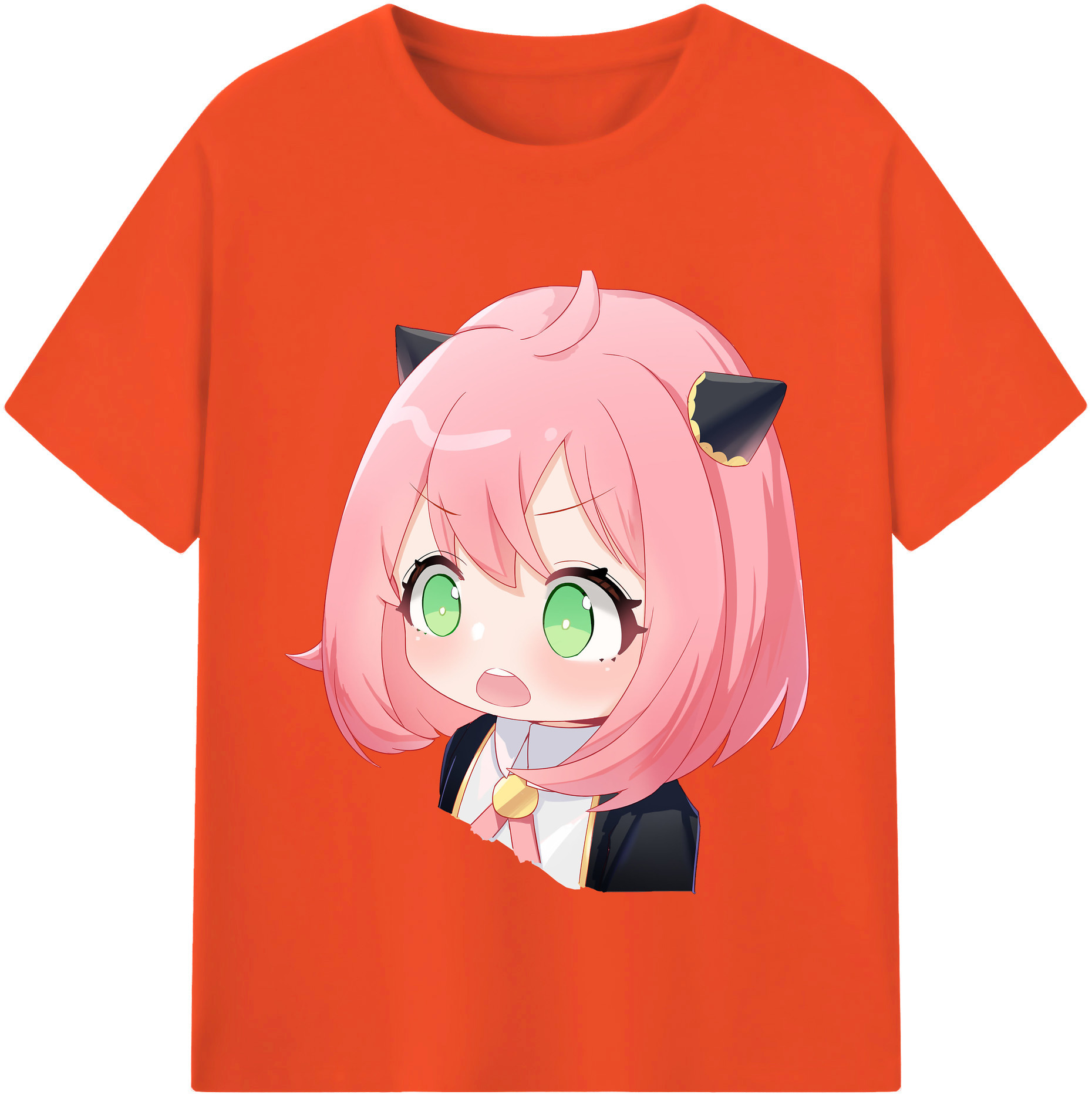 （画像用） SPY×FAMILY间谍家家酒 綿100％半袖Tシャツ（フロントプリント）