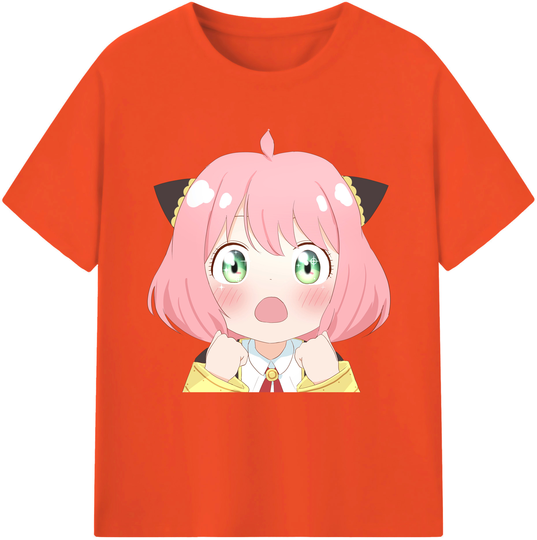 （画像用） SPY×FAMILY间谍家家酒 綿100％半袖Tシャツ（フロントプリント）