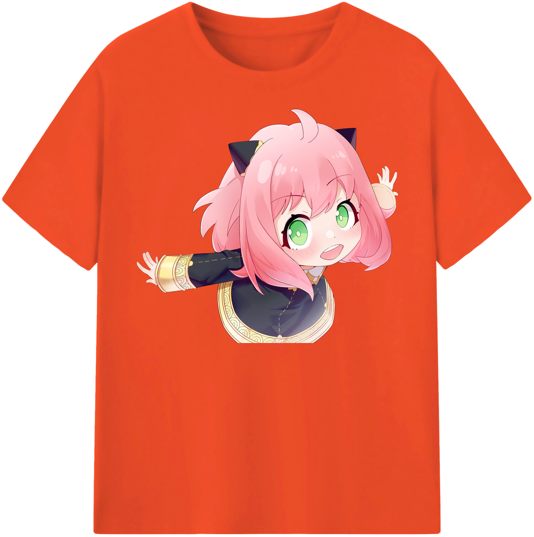 （画像用） SPY×FAMILY间谍家家酒 綿100％半袖Tシャツ（フロントプリント）