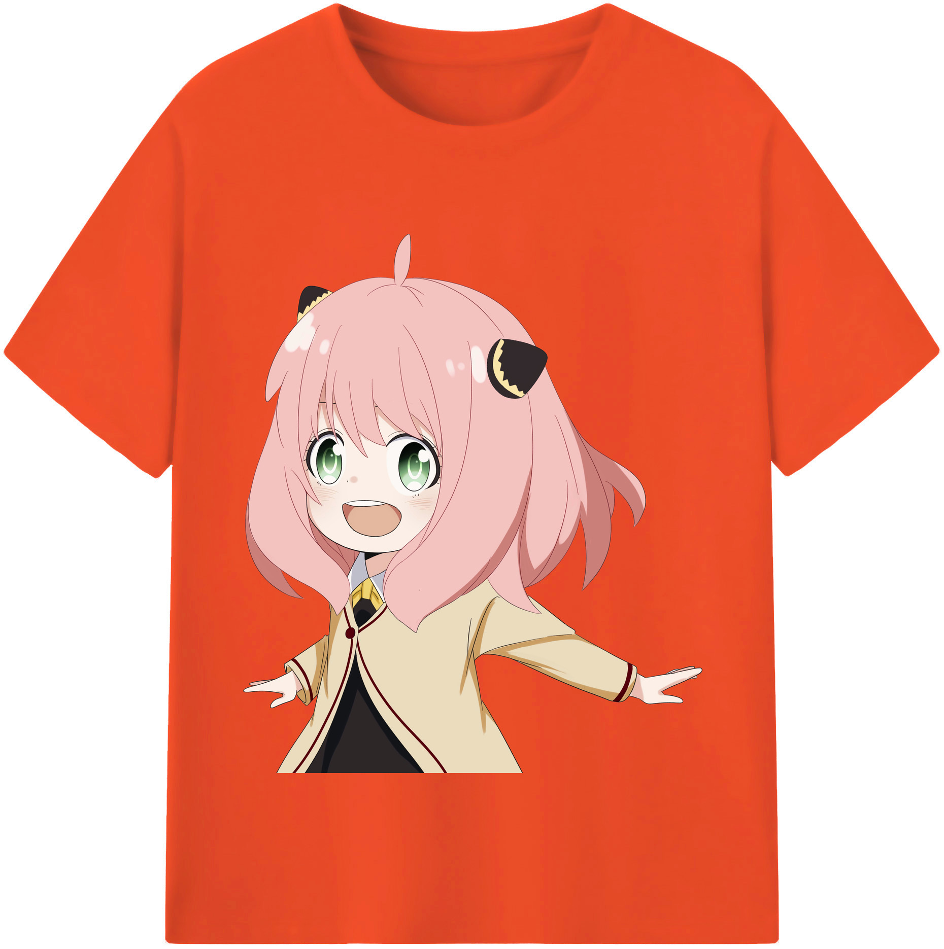 （画像用） SPY×FAMILY间谍家家酒 綿100％半袖Tシャツ（フロントプリント）