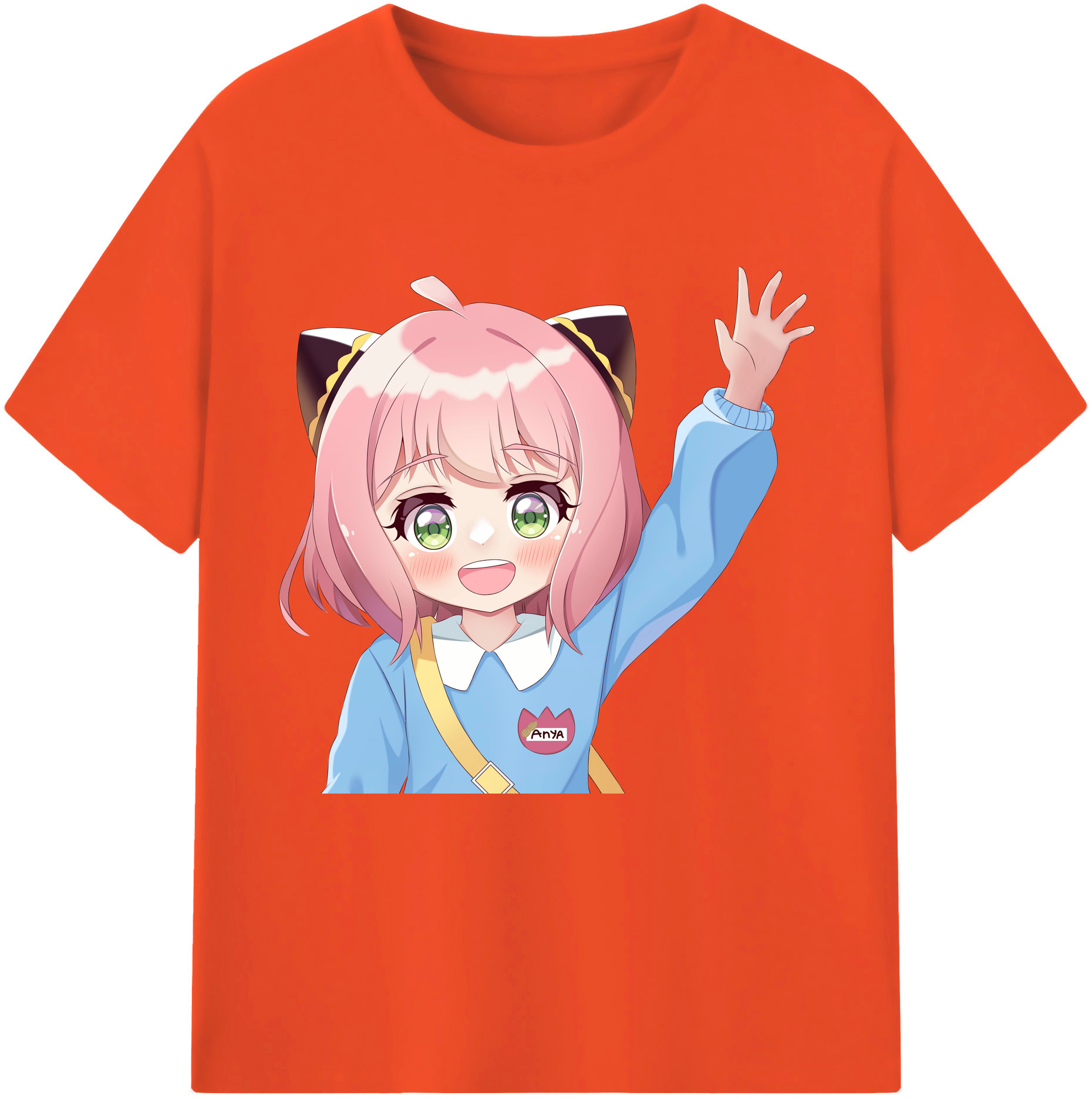 （画像用） SPY×FAMILY间谍家家酒 綿100％半袖Tシャツ（フロントプリント）