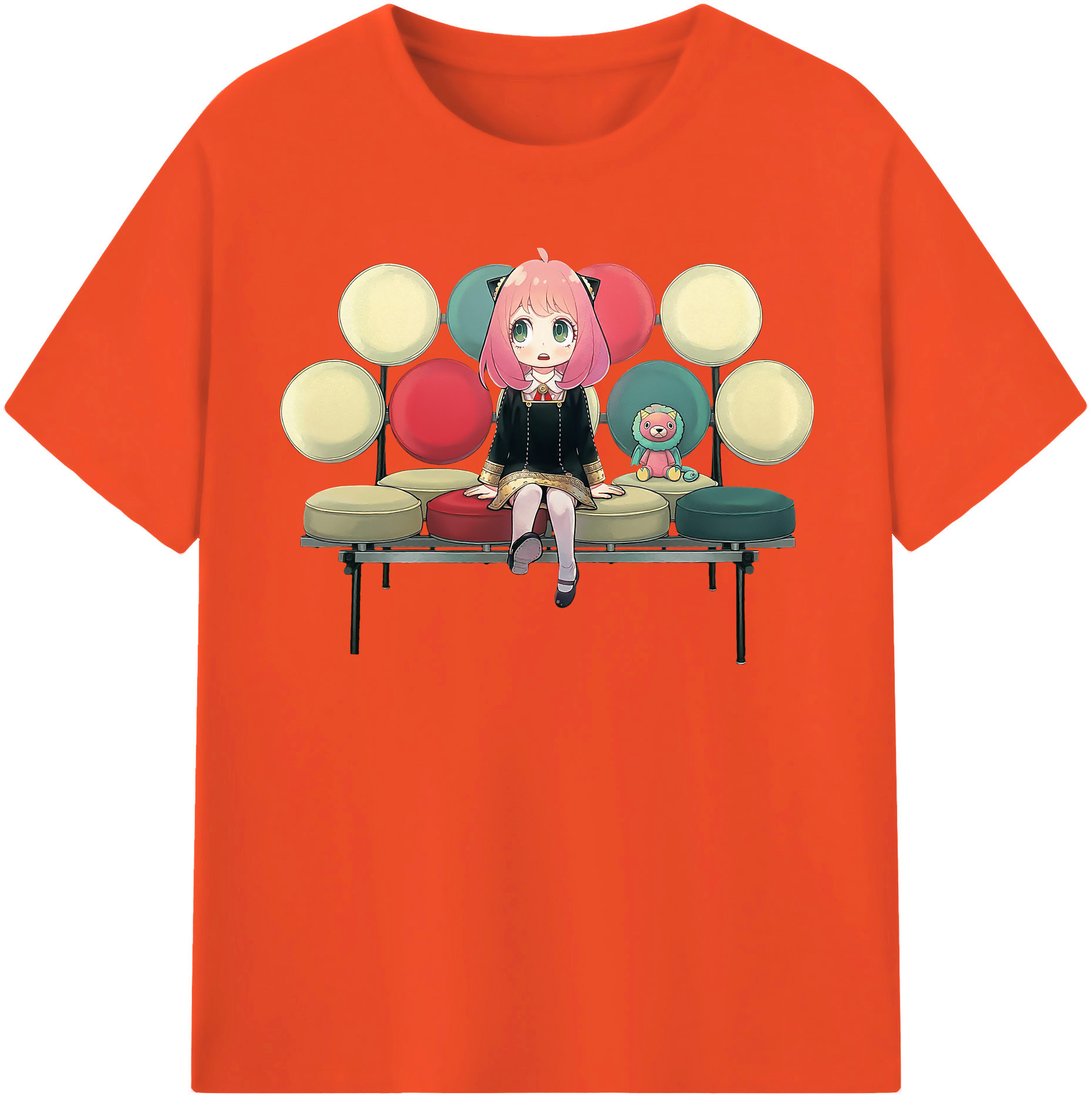 （画像用） SPY×FAMILY间谍家家酒 綿100％半袖Tシャツ（フロントプリント）