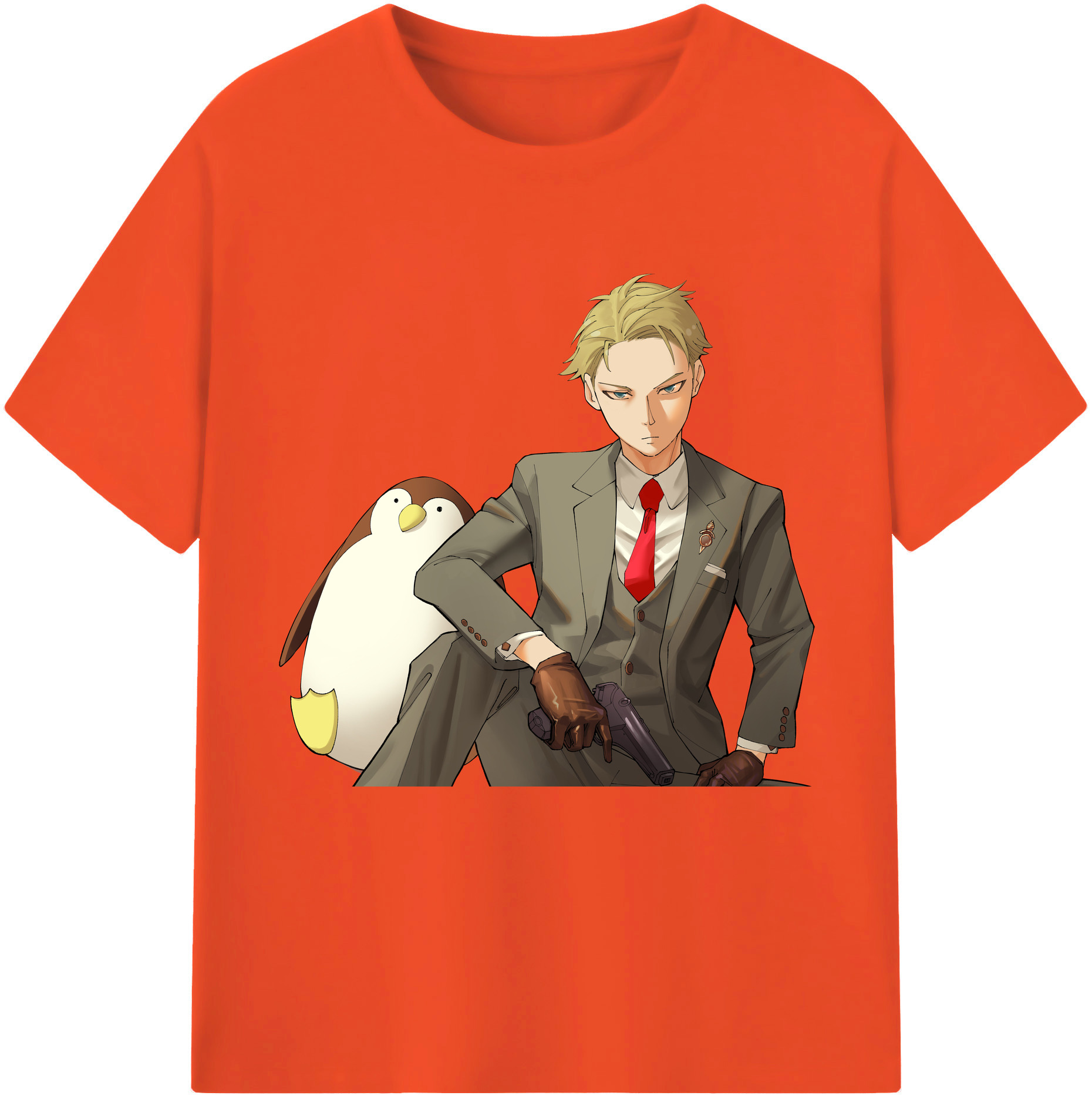 （画像用） SPY×FAMILY间谍家家酒 綿100％半袖Tシャツ（フロントプリント）