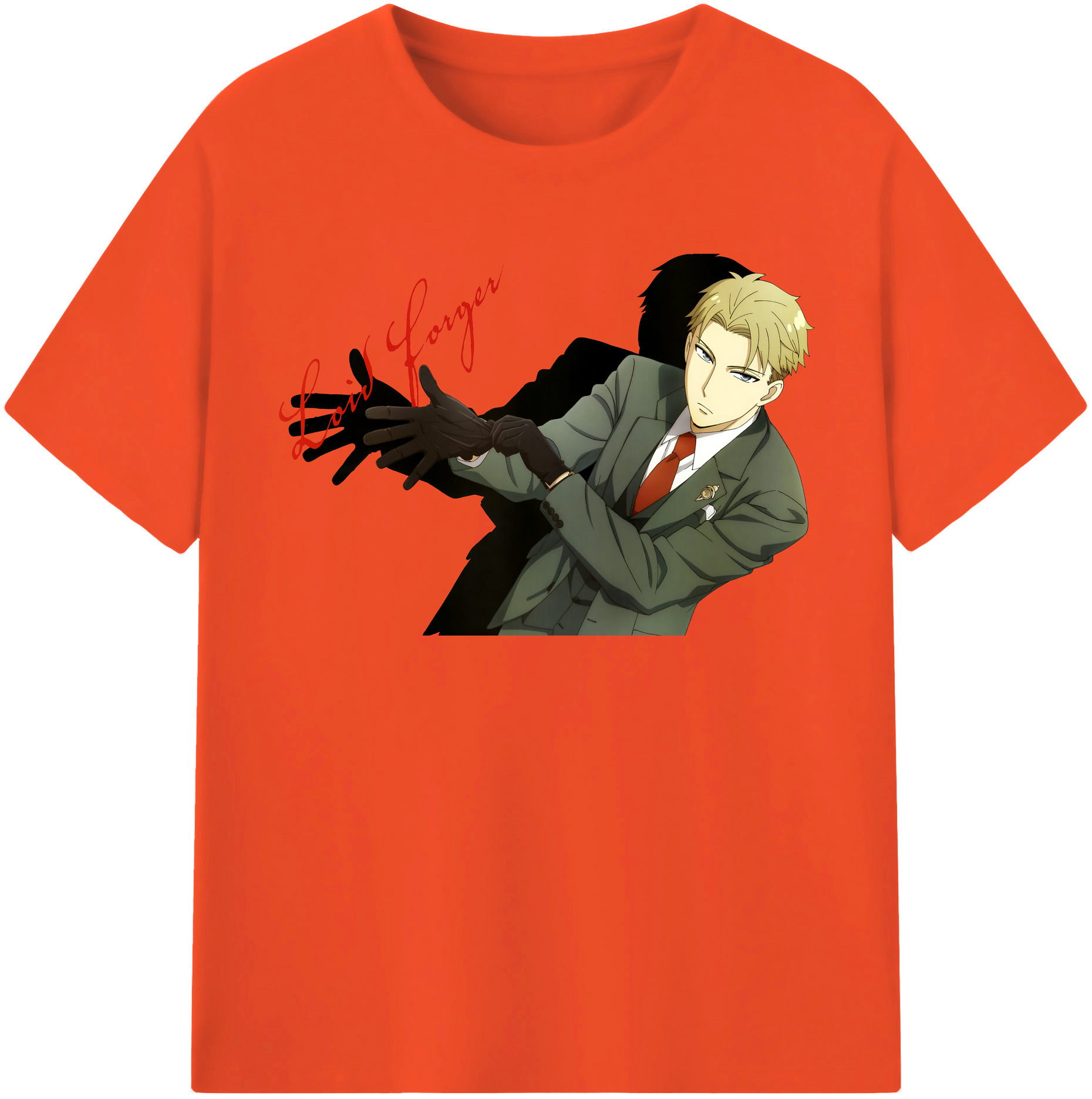 （画像用） SPY×FAMILY间谍家家酒 綿100％半袖Tシャツ（フロントプリント）