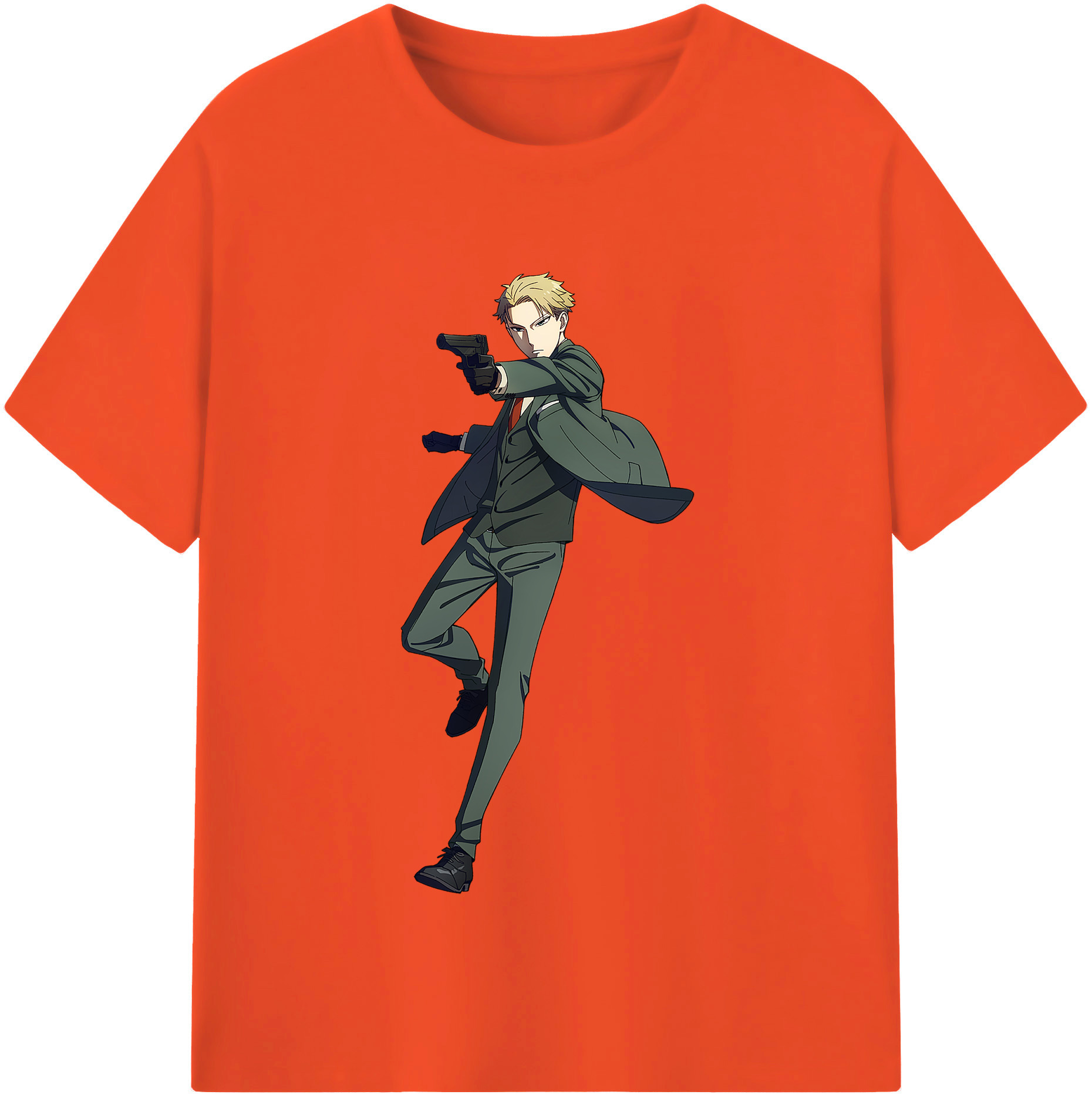 （画像用） SPY×FAMILY间谍家家酒 綿100％半袖Tシャツ（フロントプリント）