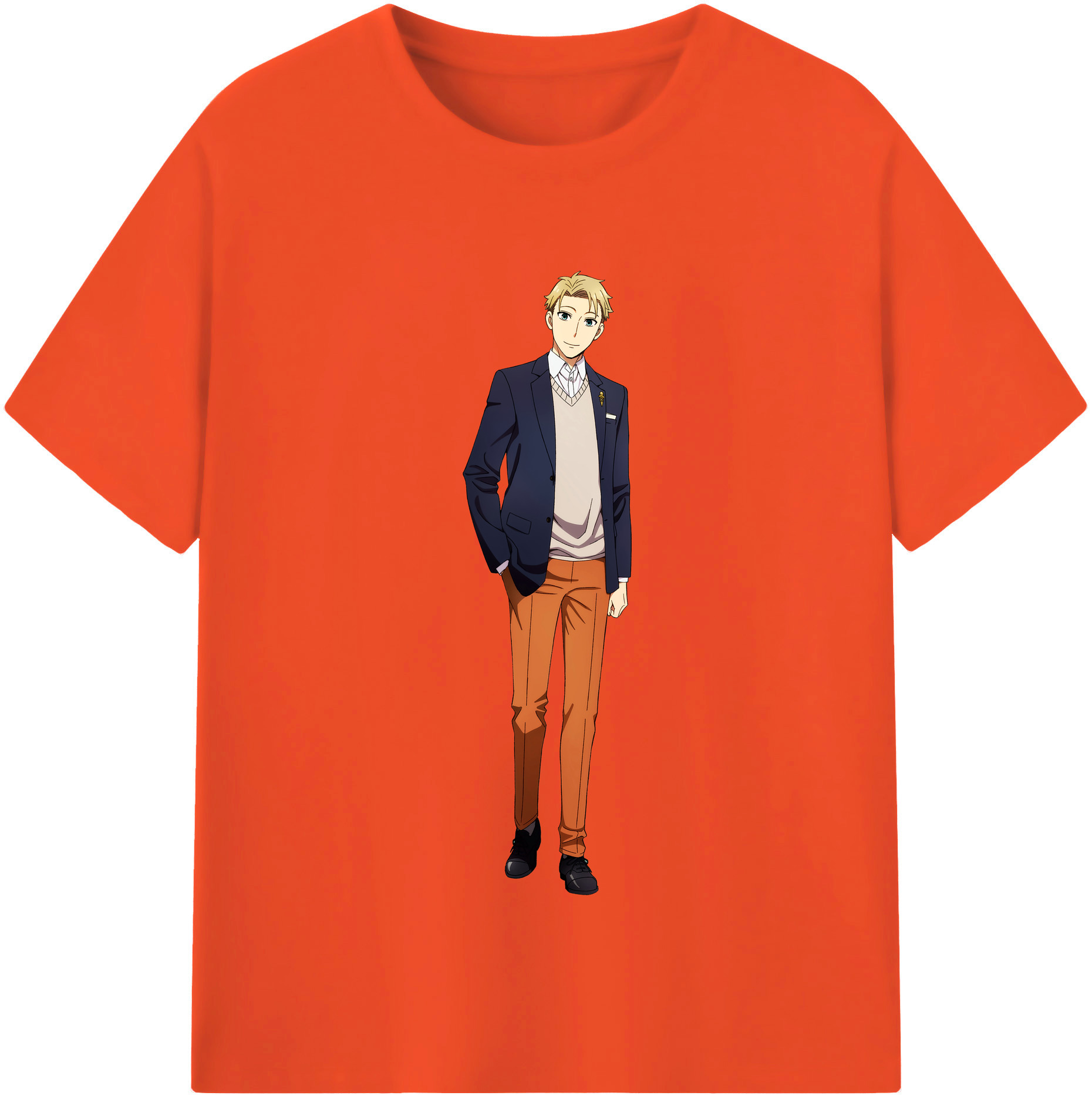 （画像用） SPY×FAMILY间谍家家酒 綿100％半袖Tシャツ（フロントプリント）
