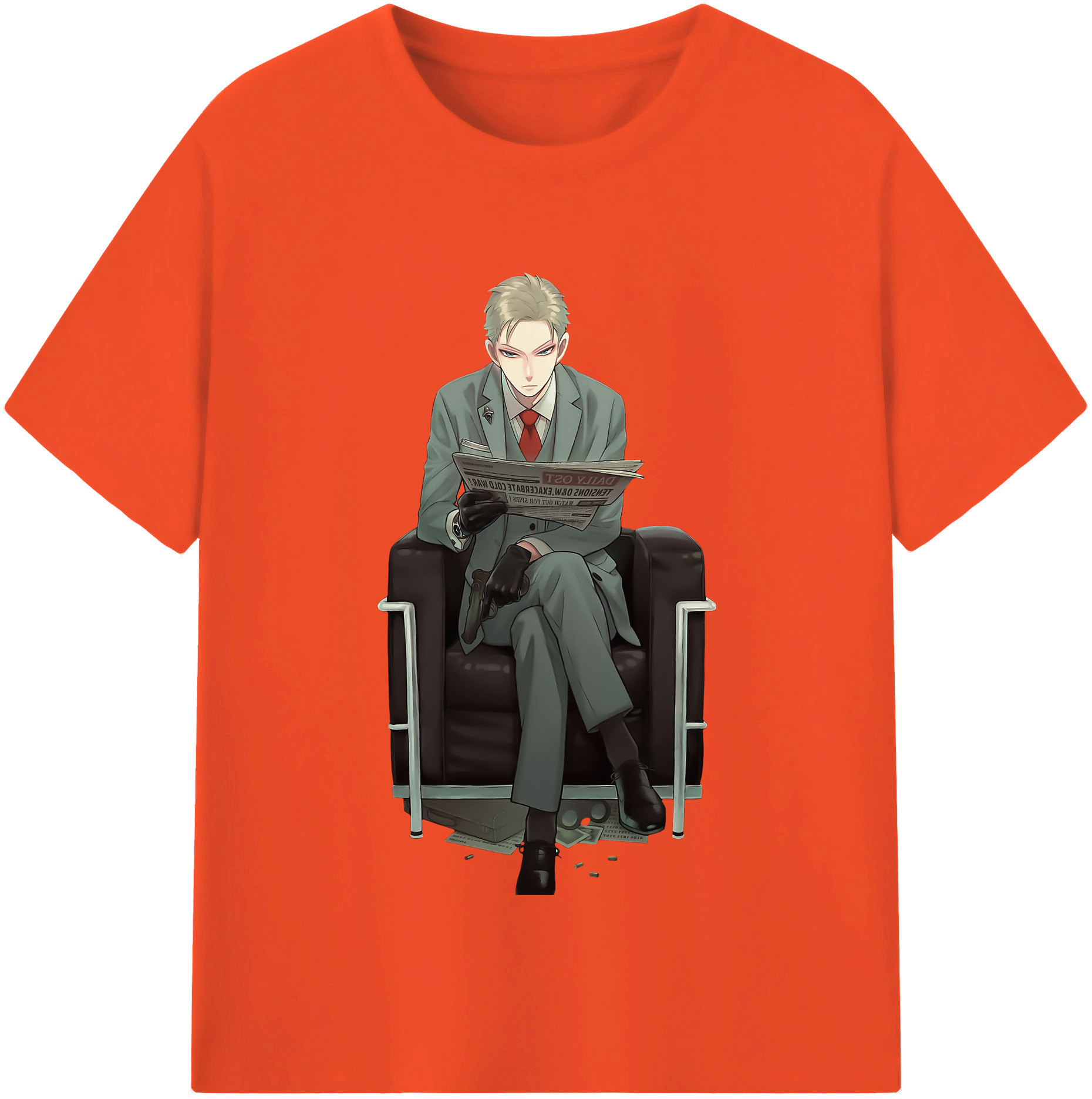 （画像用） SPY×FAMILY间谍家家酒 綿100％半袖Tシャツ（フロントプリント）