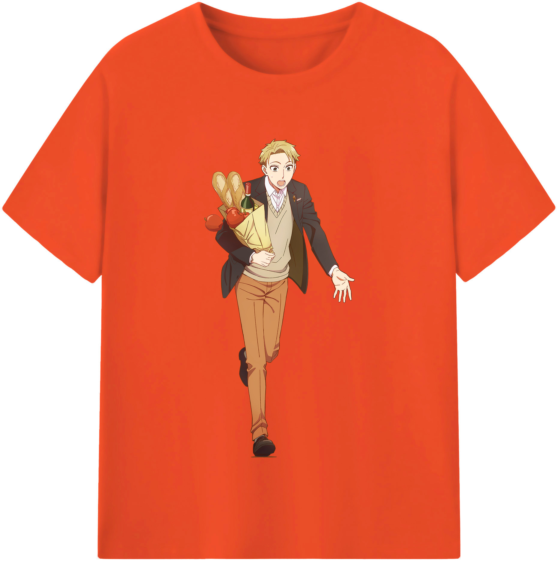 （画像用） SPY×FAMILY间谍家家酒 綿100％半袖Tシャツ（フロントプリント）