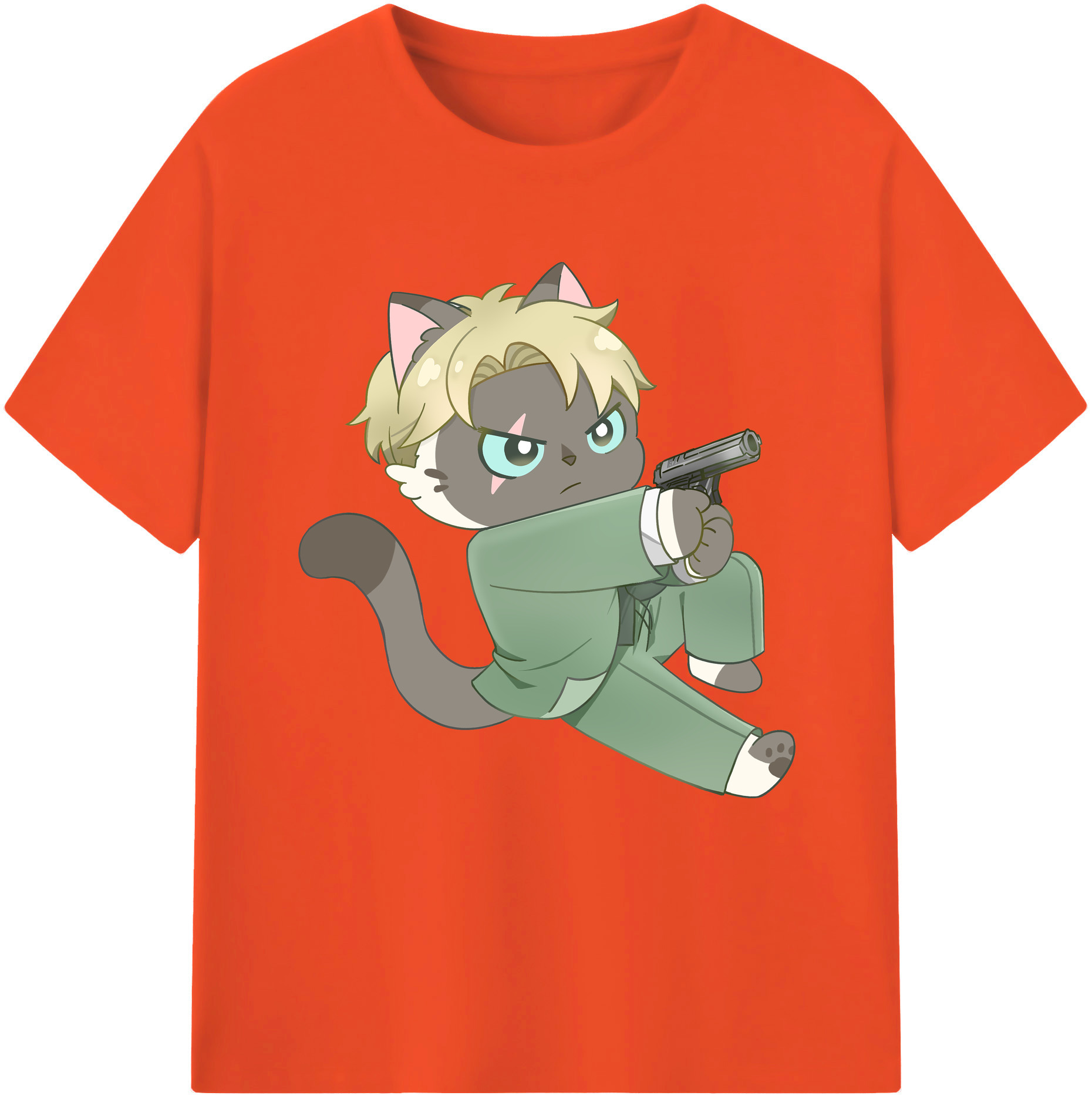 （画像用） SPY×FAMILY间谍家家酒 綿100％半袖Tシャツ（フロントプリント）