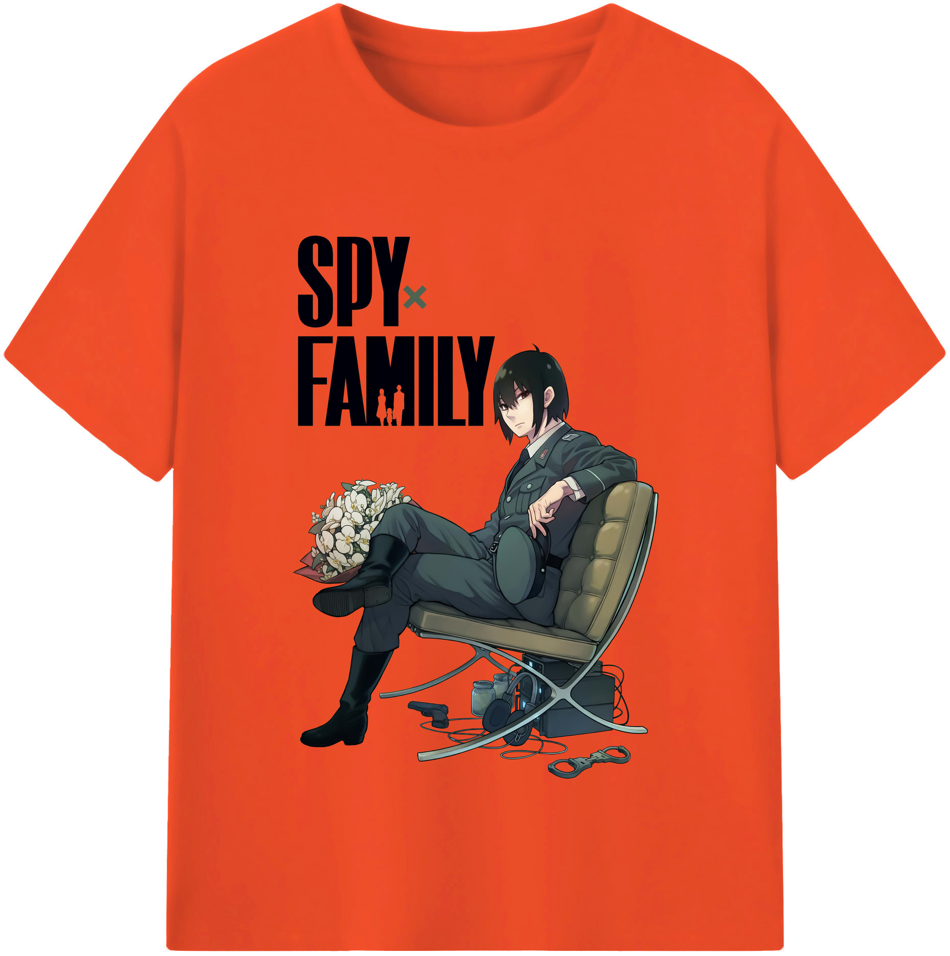 （画像用） SPY×FAMILY间谍家家酒 綿100％半袖Tシャツ（フロントプリント）