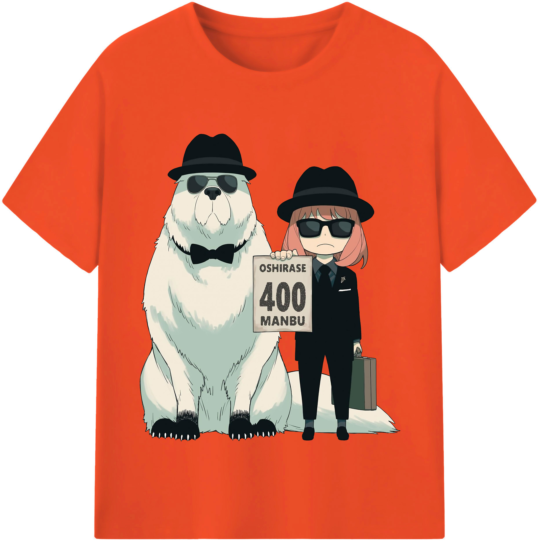 （画像用） SPY×FAMILY间谍家家酒 綿100％半袖Tシャツ（フロントプリント）