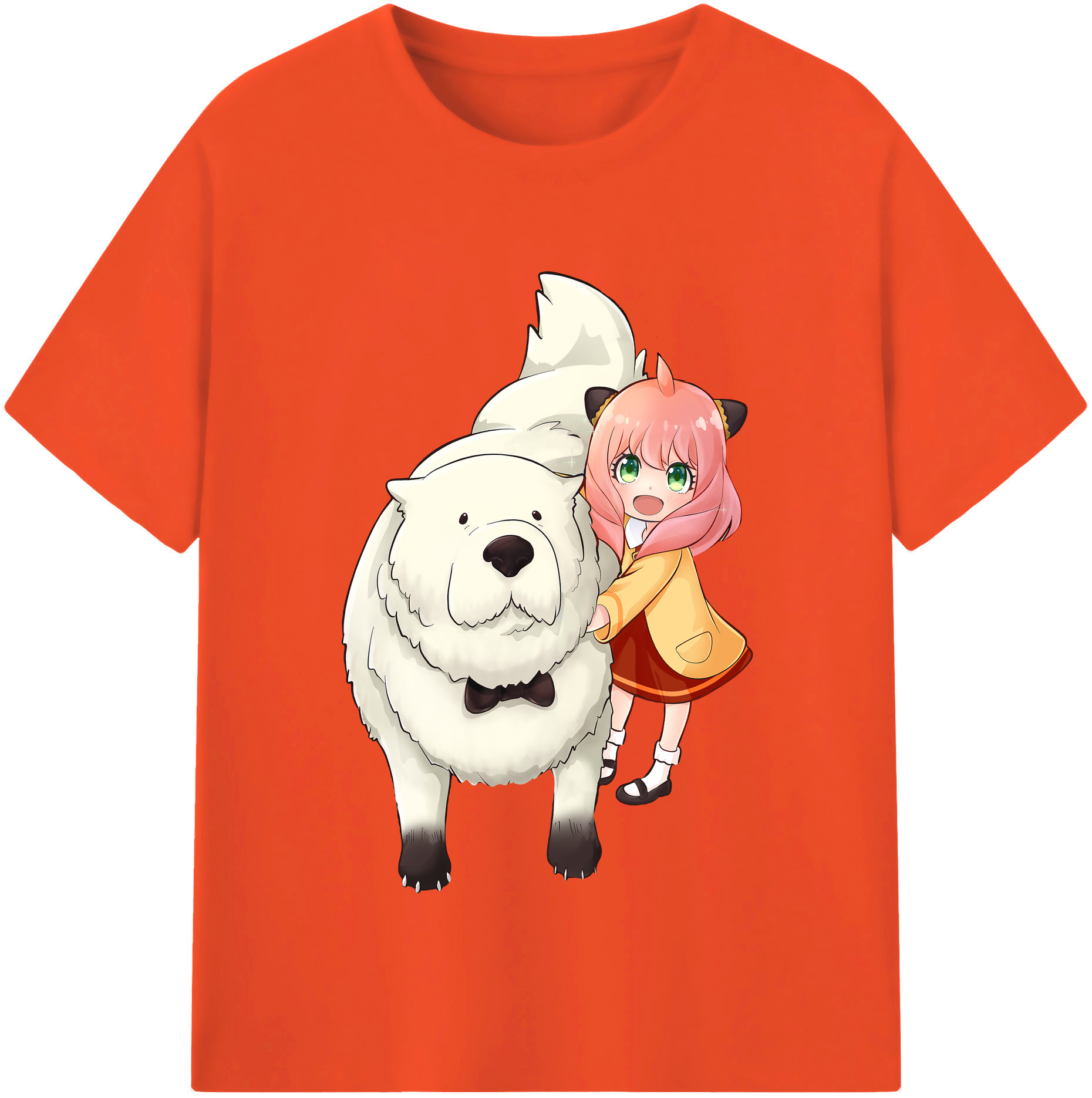 （画像用） SPY×FAMILY间谍家家酒 綿100％半袖Tシャツ（フロントプリント）