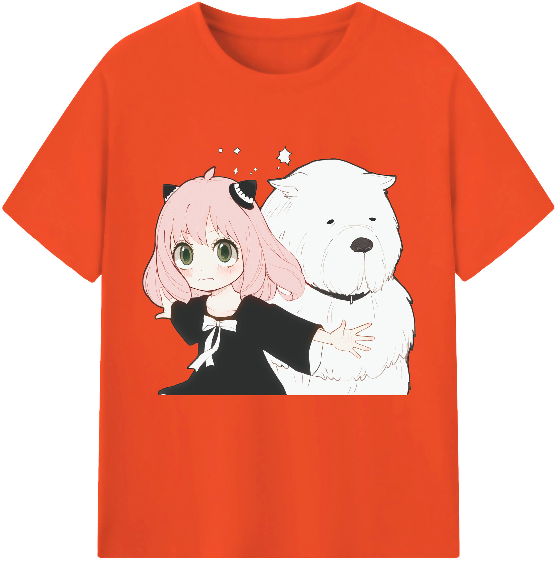 （画像用） SPY×FAMILY间谍家家酒 綿100％半袖Tシャツ（フロントプリント）