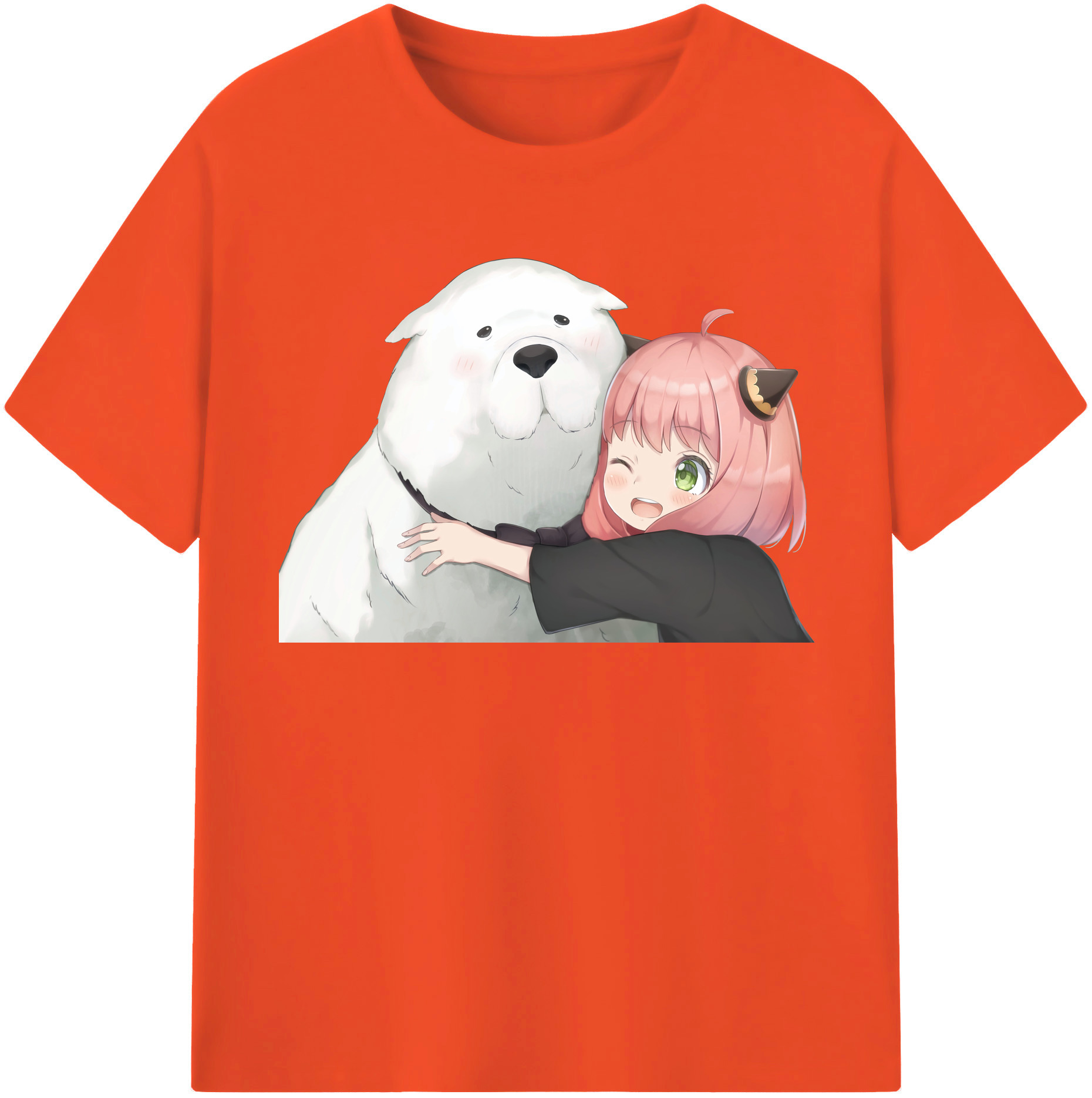 （画像用） SPY×FAMILY间谍家家酒 綿100％半袖Tシャツ（フロントプリント）