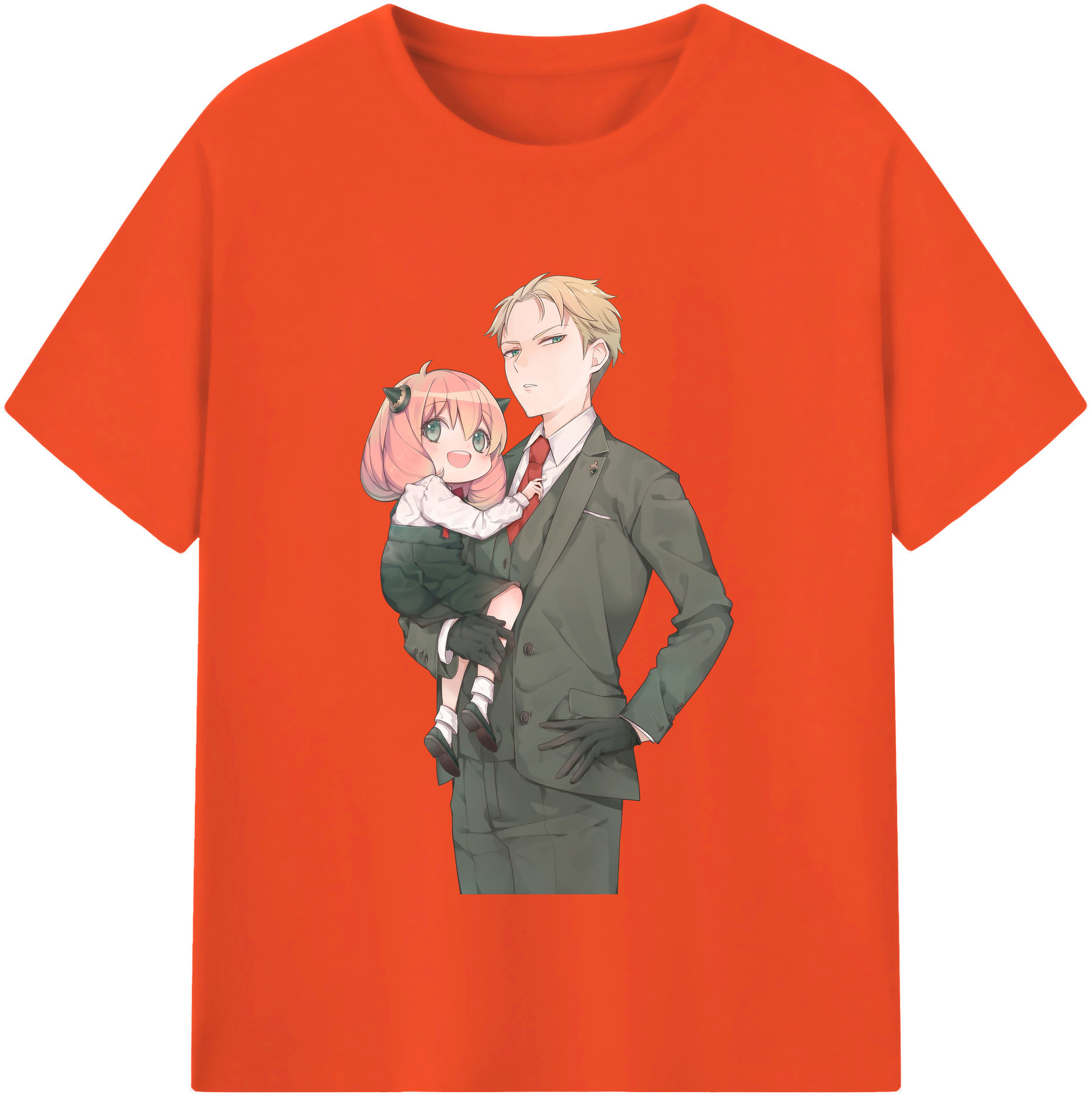 （画像用） SPY×FAMILY间谍家家酒 綿100％半袖Tシャツ（フロントプリント）