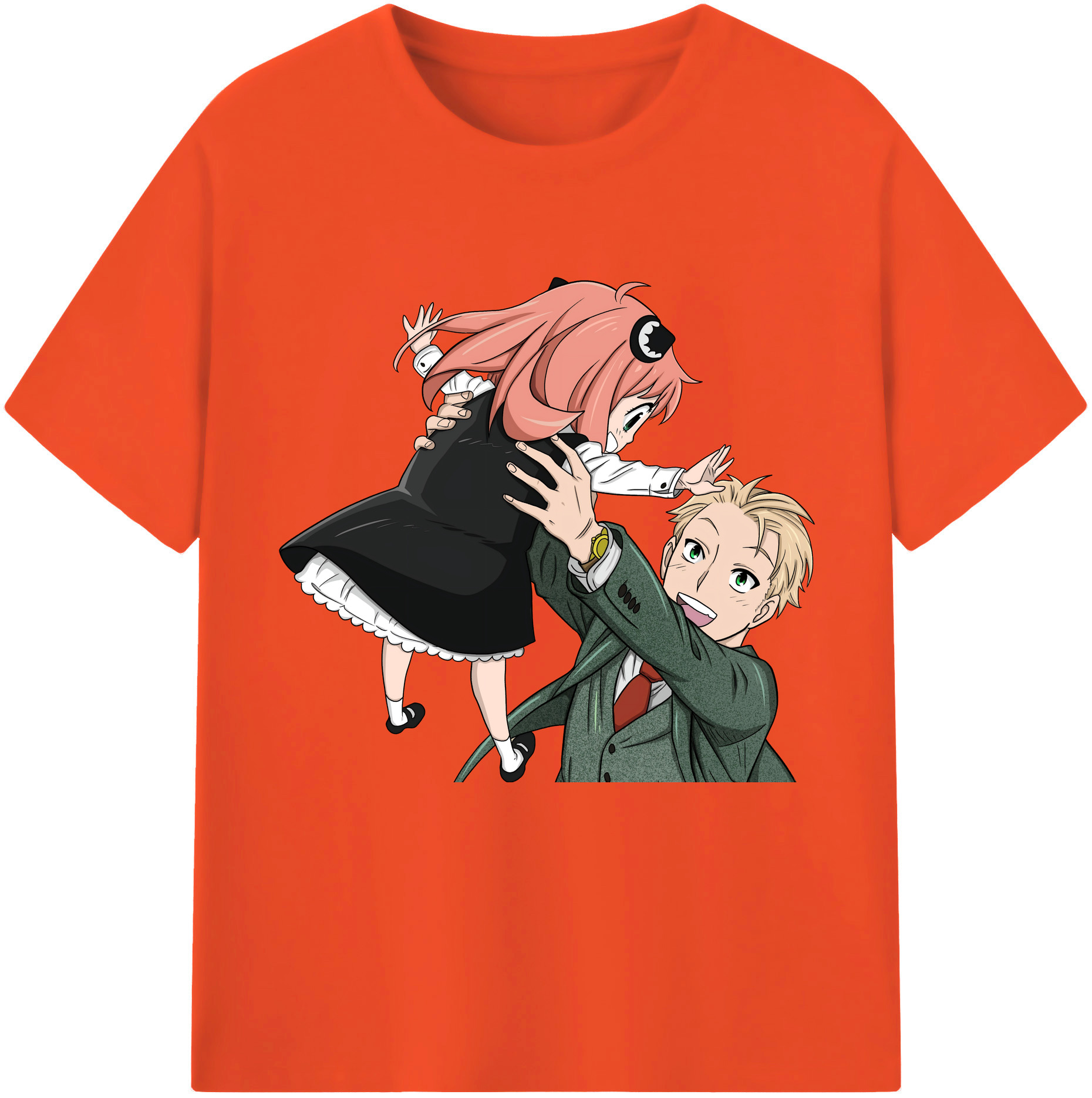 （画像用） SPY×FAMILY间谍家家酒 綿100％半袖Tシャツ（フロントプリント）