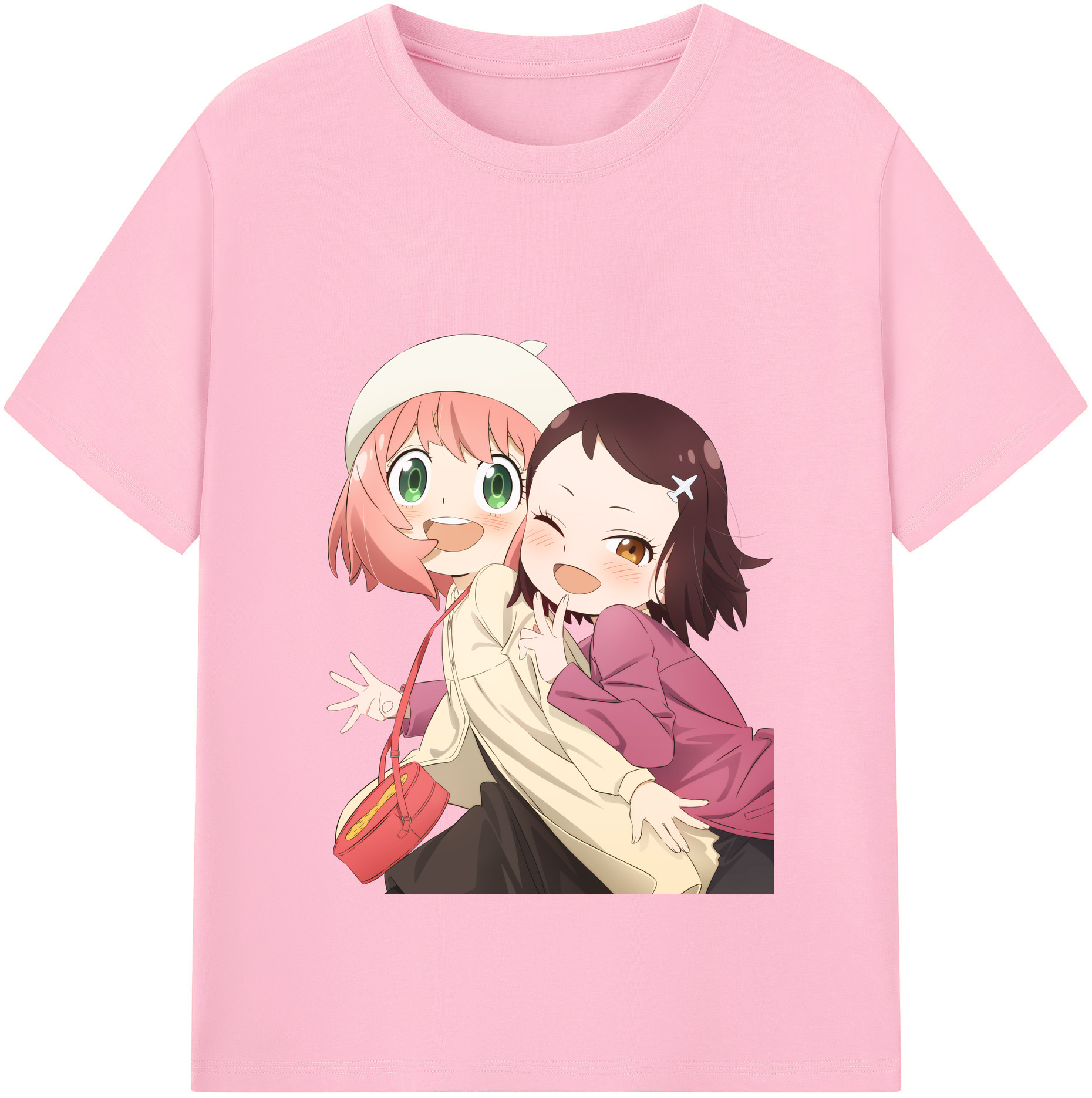 （画像用） SPY×FAMILY间谍家家酒 綿100％半袖Tシャツ（フロントプリント）