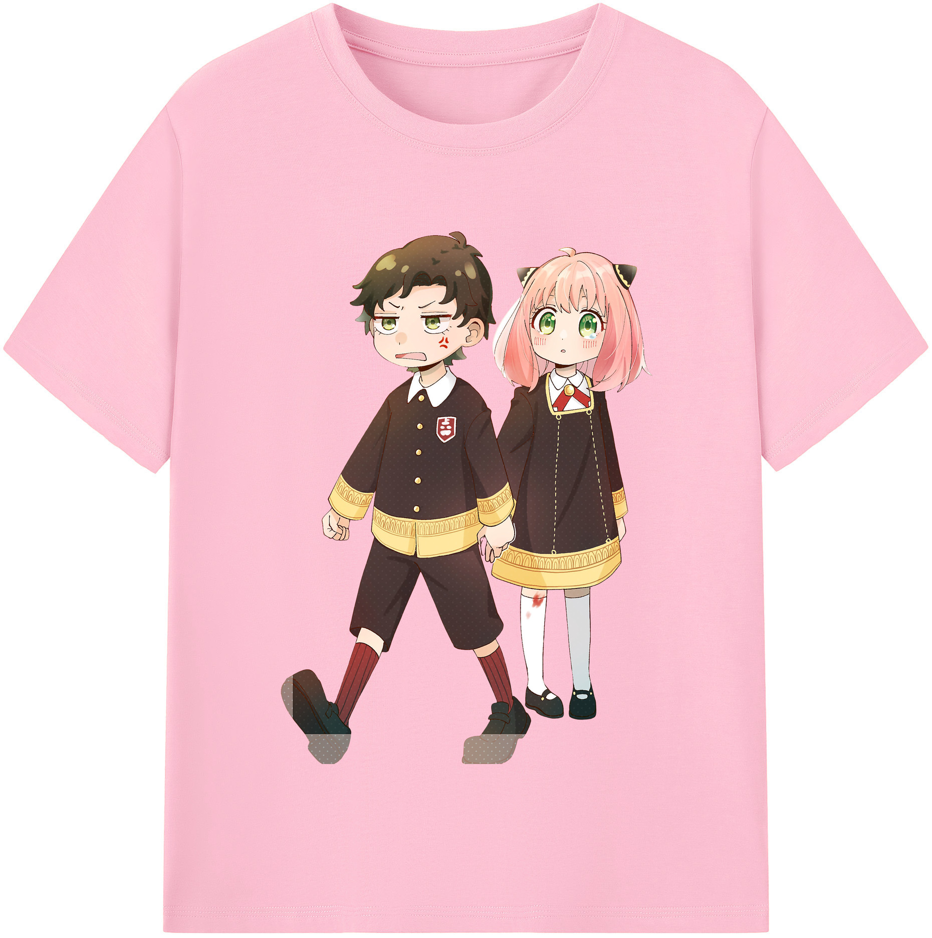 （画像用） SPY×FAMILY间谍家家酒 綿100％半袖Tシャツ（フロントプリント）