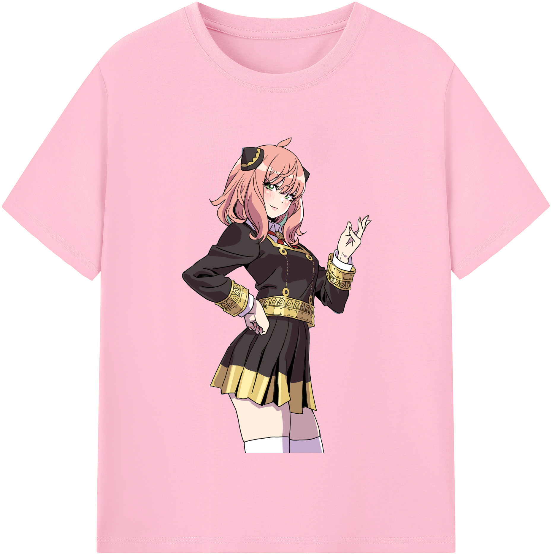 （画像用） SPY×FAMILY间谍家家酒 綿100％半袖Tシャツ（フロントプリント）