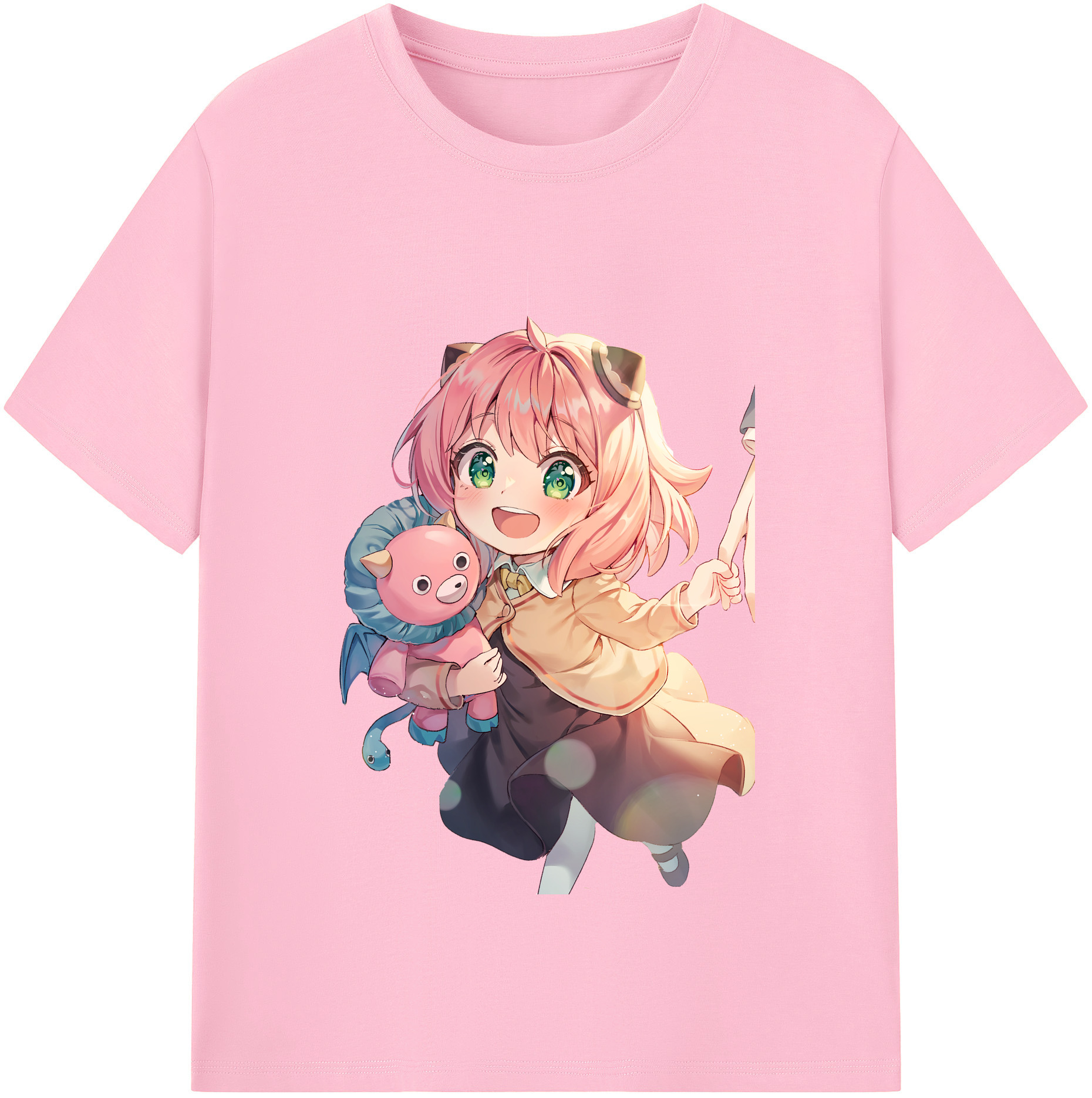 （画像用） SPY×FAMILY间谍家家酒 綿100％半袖Tシャツ（フロントプリント）