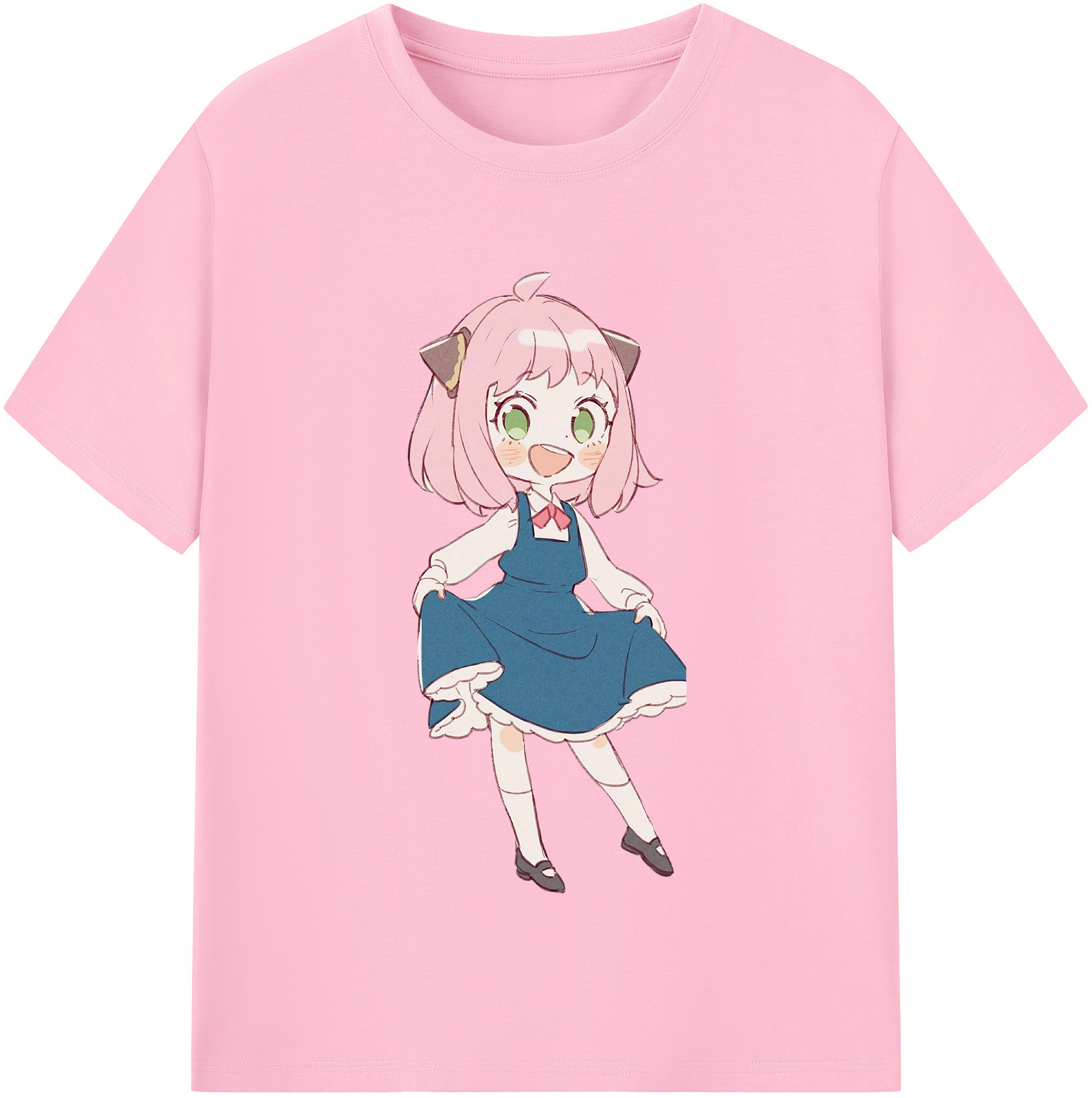 （画像用） SPY×FAMILY间谍家家酒 綿100％半袖Tシャツ（フロントプリント）