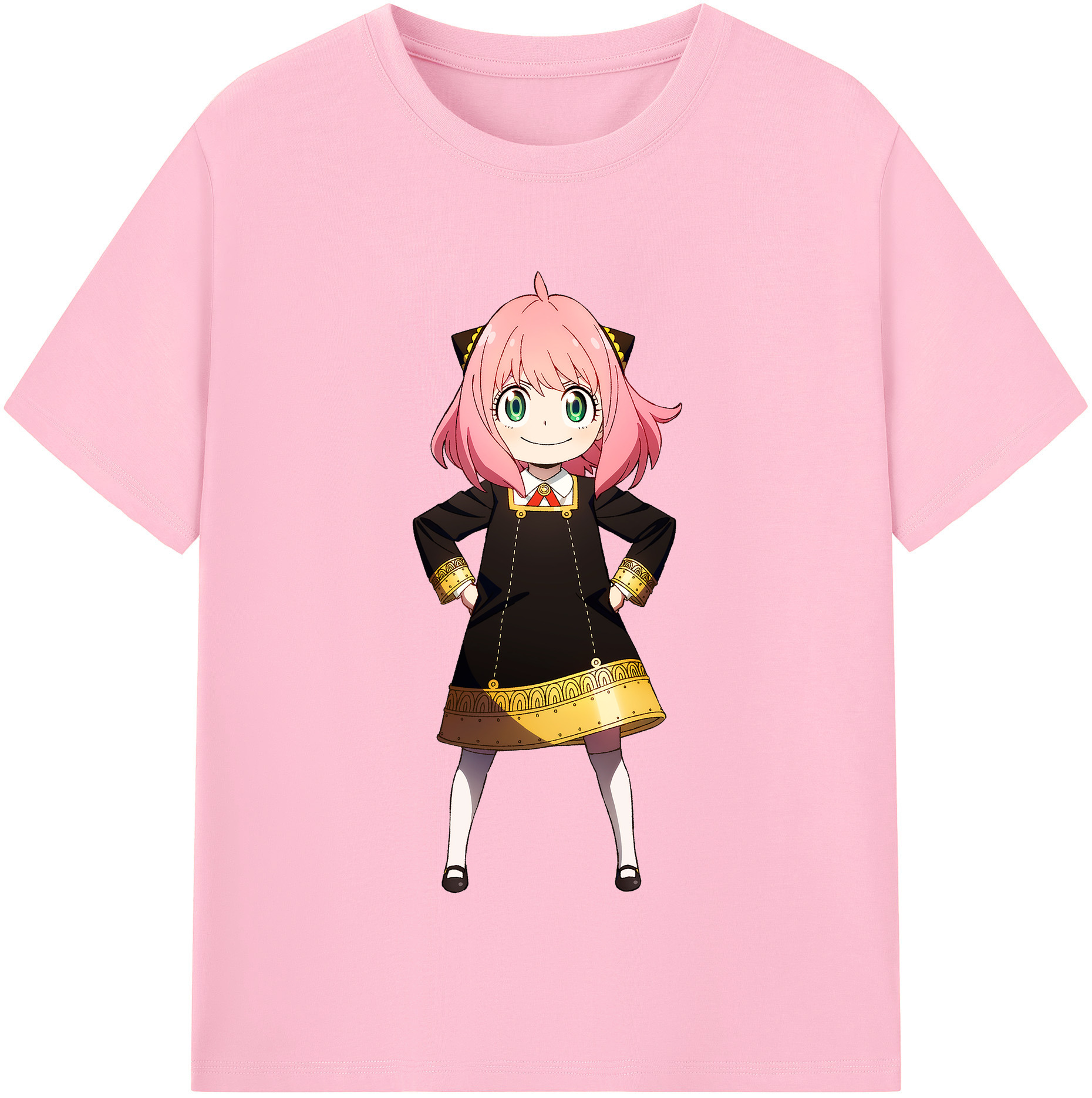 （画像用） SPY×FAMILY间谍家家酒 綿100％半袖Tシャツ（フロントプリント）
