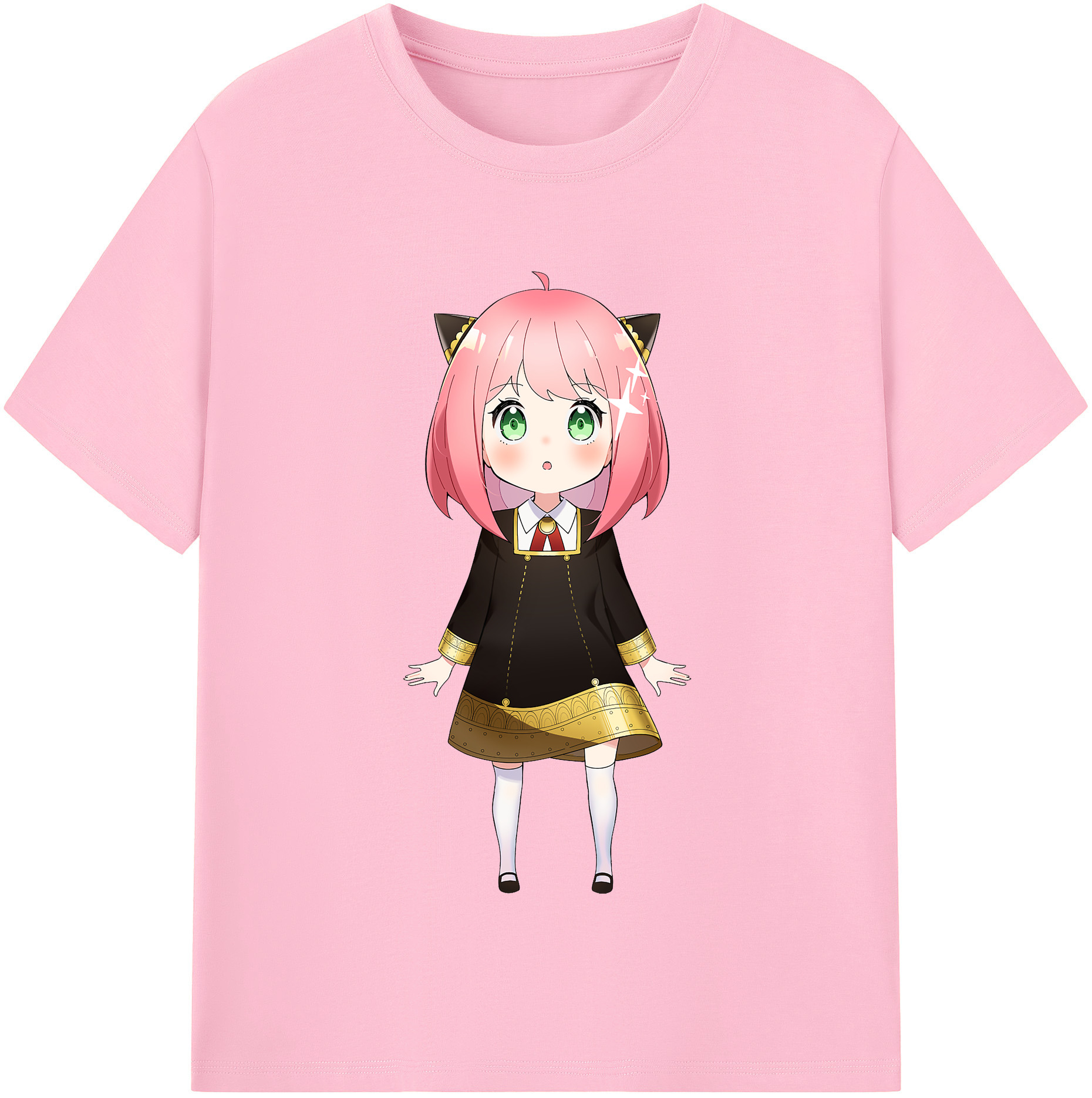（画像用） SPY×FAMILY间谍家家酒 綿100％半袖Tシャツ（フロントプリント）