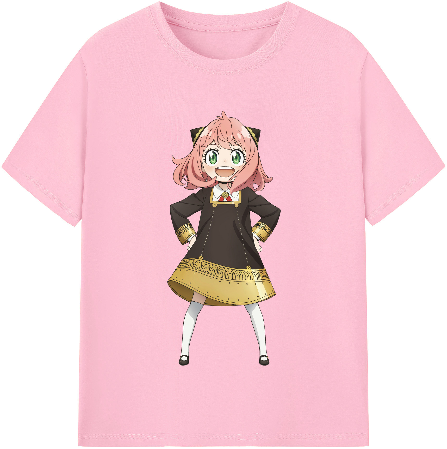 （画像用） SPY×FAMILY间谍家家酒 綿100％半袖Tシャツ（フロントプリント）