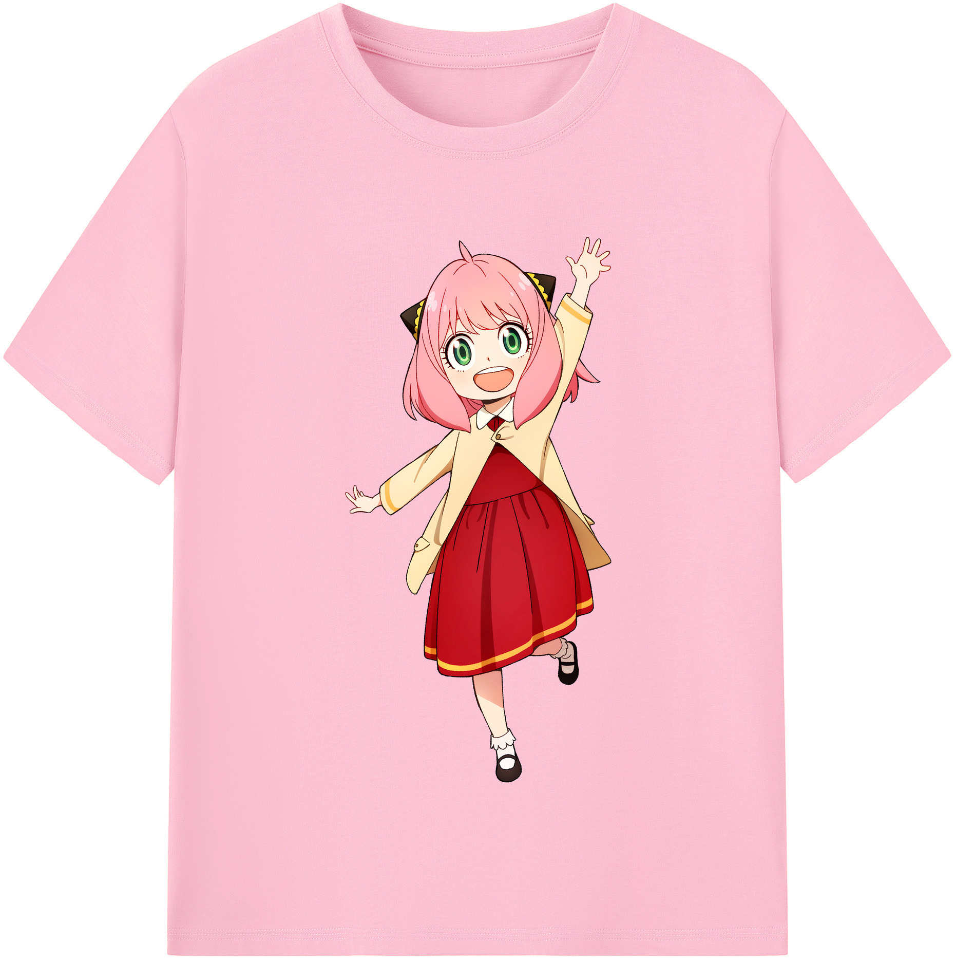 （画像用） SPY×FAMILY间谍家家酒 綿100％半袖Tシャツ（フロントプリント）