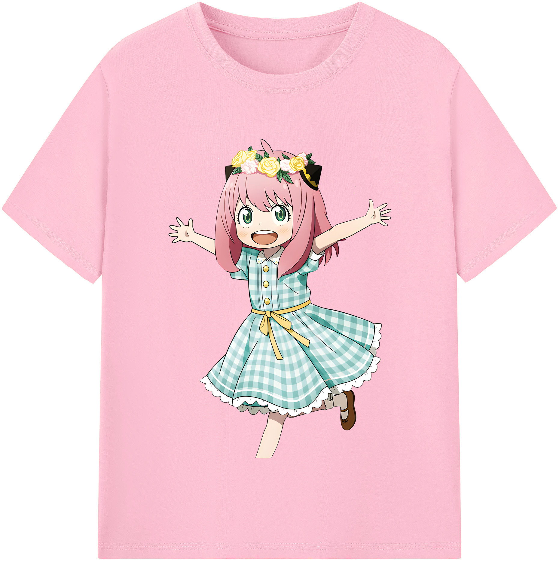 （画像用） SPY×FAMILY间谍家家酒 綿100％半袖Tシャツ（フロントプリント）