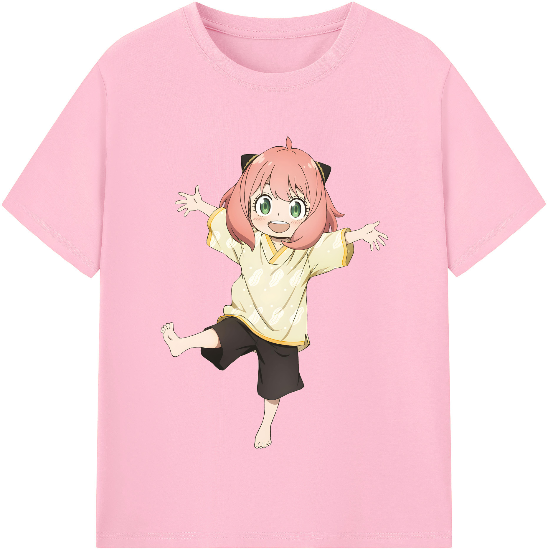 （画像用） SPY×FAMILY间谍家家酒 綿100％半袖Tシャツ（フロントプリント）