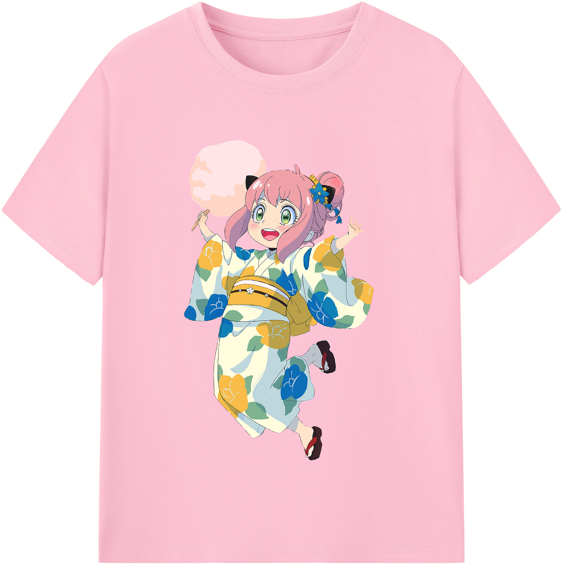 （画像用） SPY×FAMILY间谍家家酒 綿100％半袖Tシャツ（フロントプリント）