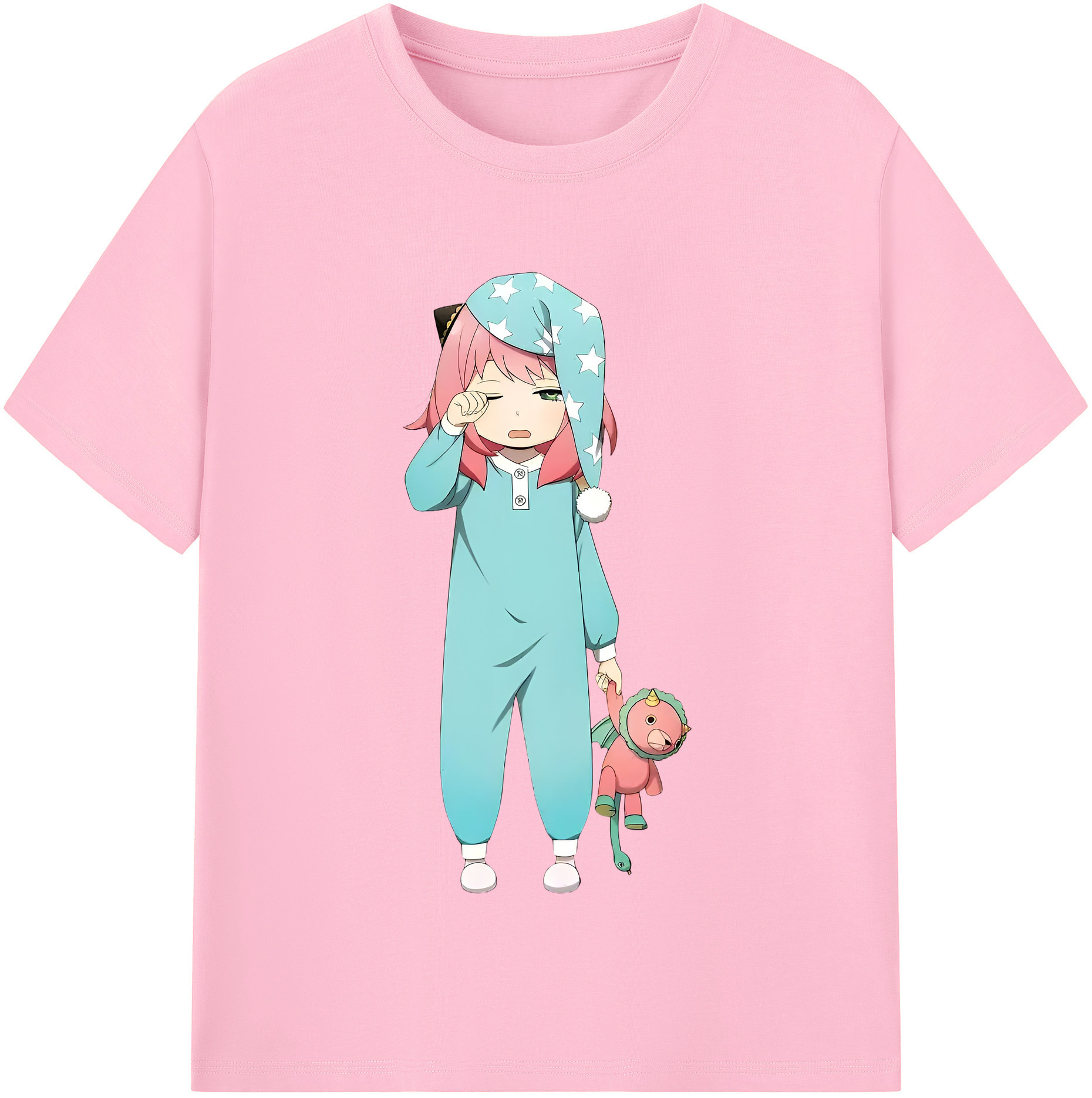 （画像用） SPY×FAMILY间谍家家酒 綿100％半袖Tシャツ（フロントプリント）