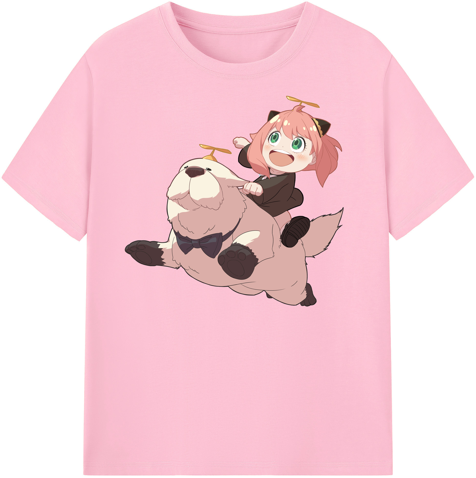 （画像用） SPY×FAMILY间谍家家酒 綿100％半袖Tシャツ（フロントプリント）