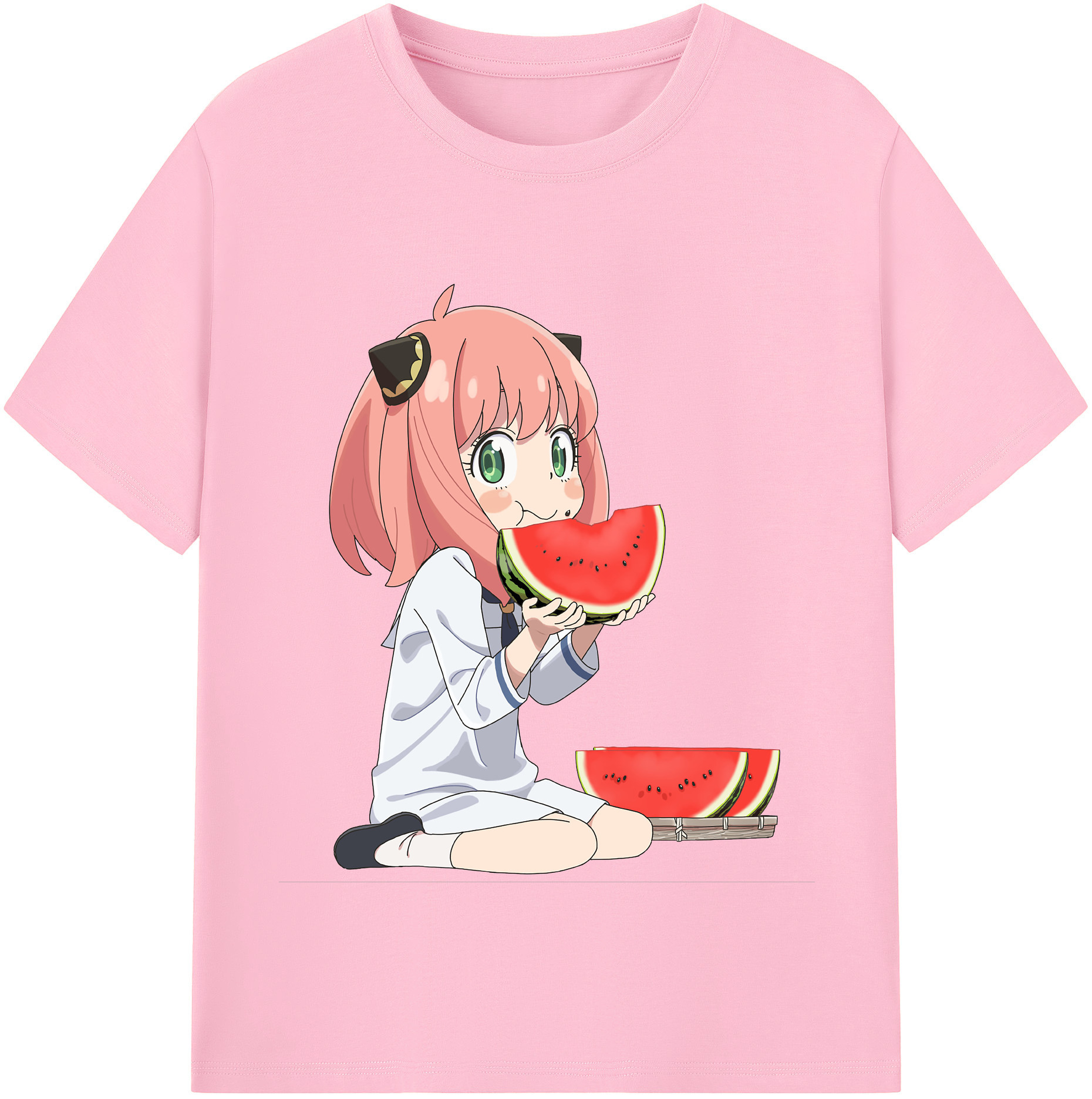 （画像用） SPY×FAMILY间谍家家酒 綿100％半袖Tシャツ（フロントプリント）