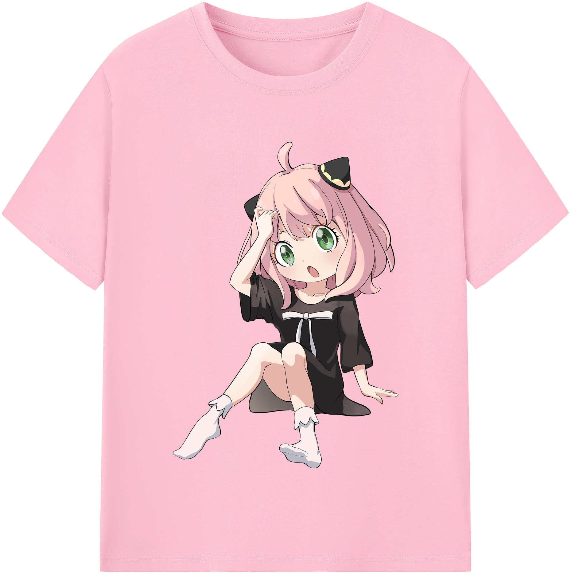 （画像用） SPY×FAMILY间谍家家酒 綿100％半袖Tシャツ（フロントプリント）