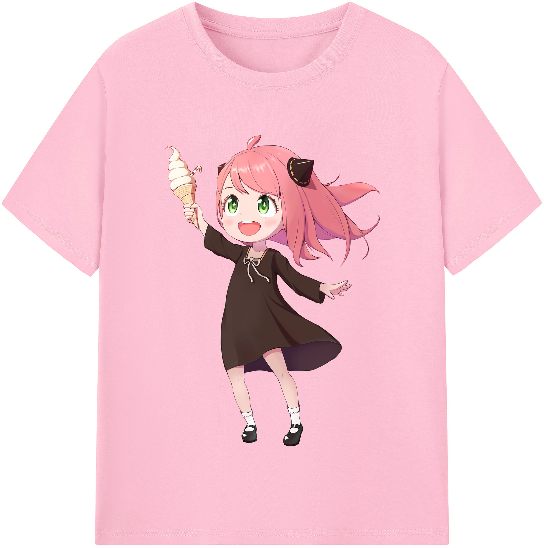 （画像用） SPY×FAMILY间谍家家酒 綿100％半袖Tシャツ（フロントプリント）