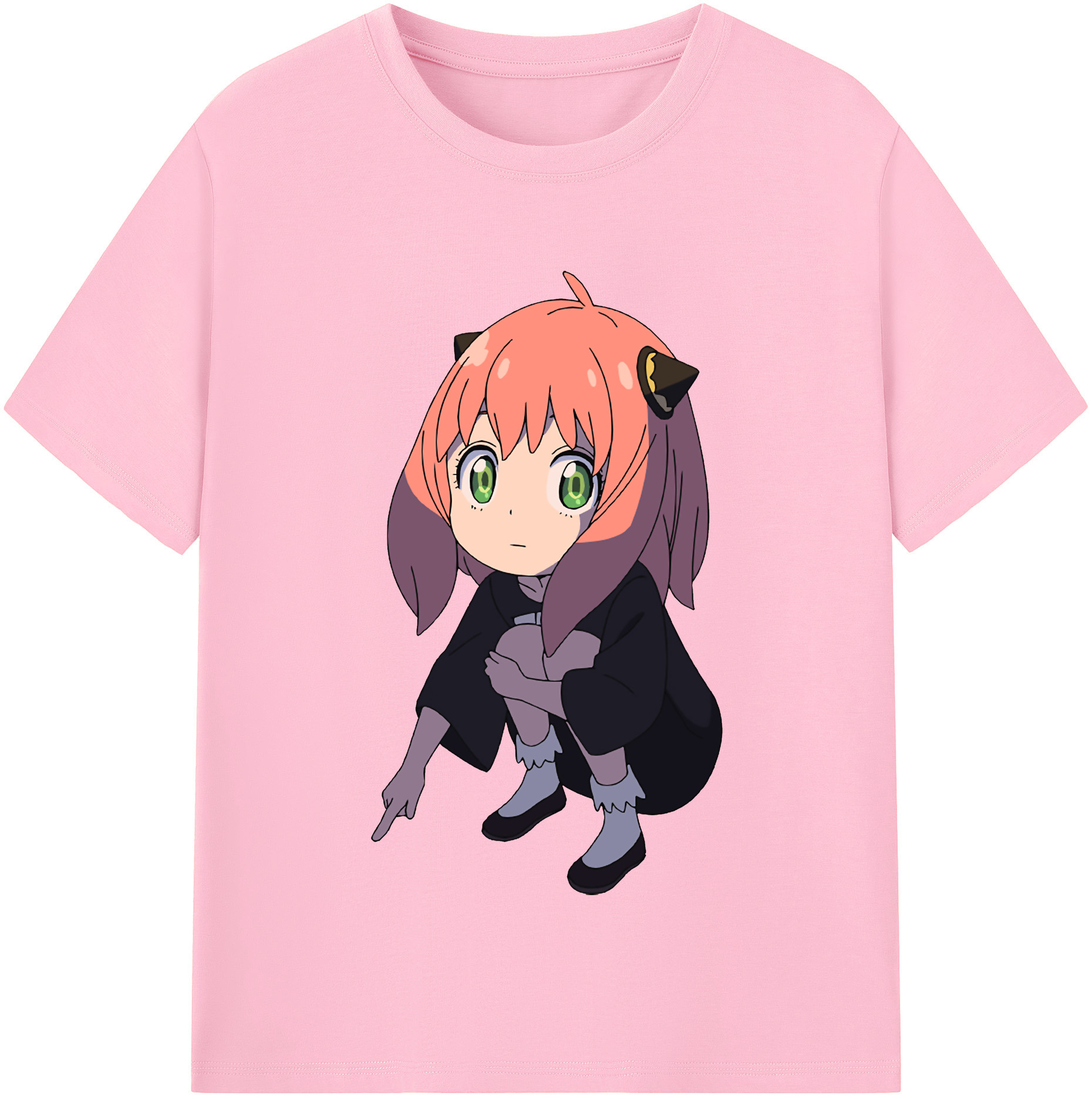 （画像用） SPY×FAMILY间谍家家酒 綿100％半袖Tシャツ（フロントプリント）