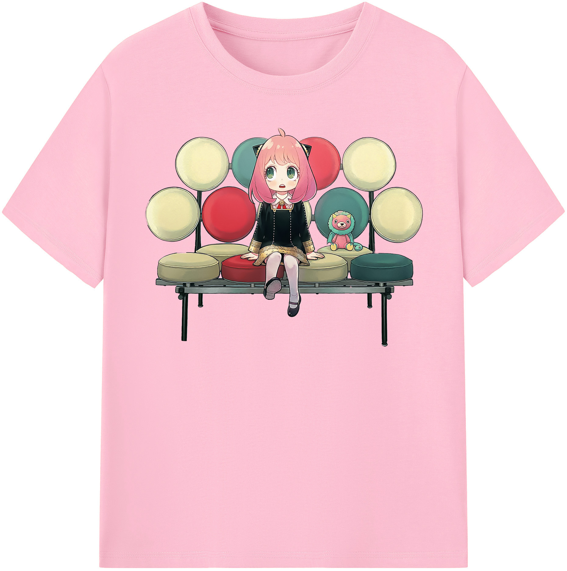 （画像用） SPY×FAMILY间谍家家酒 綿100％半袖Tシャツ（フロントプリント）
