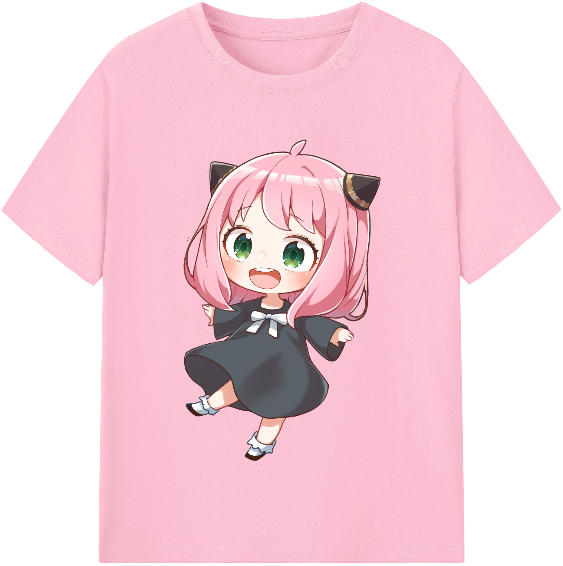 （画像用） SPY×FAMILY间谍家家酒 綿100％半袖Tシャツ（フロントプリント）