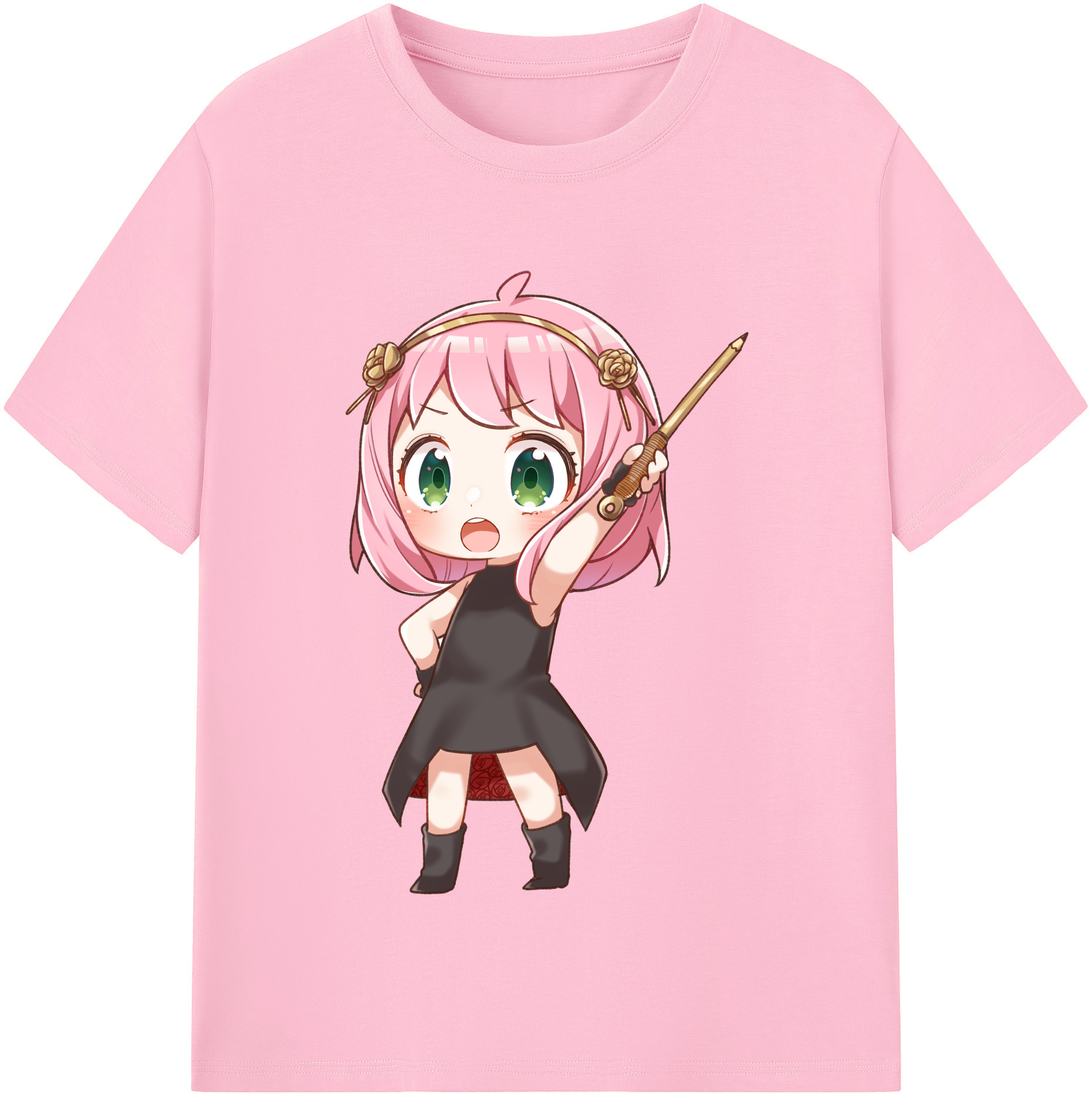 （画像用） SPY×FAMILY间谍家家酒 綿100％半袖Tシャツ（フロントプリント）