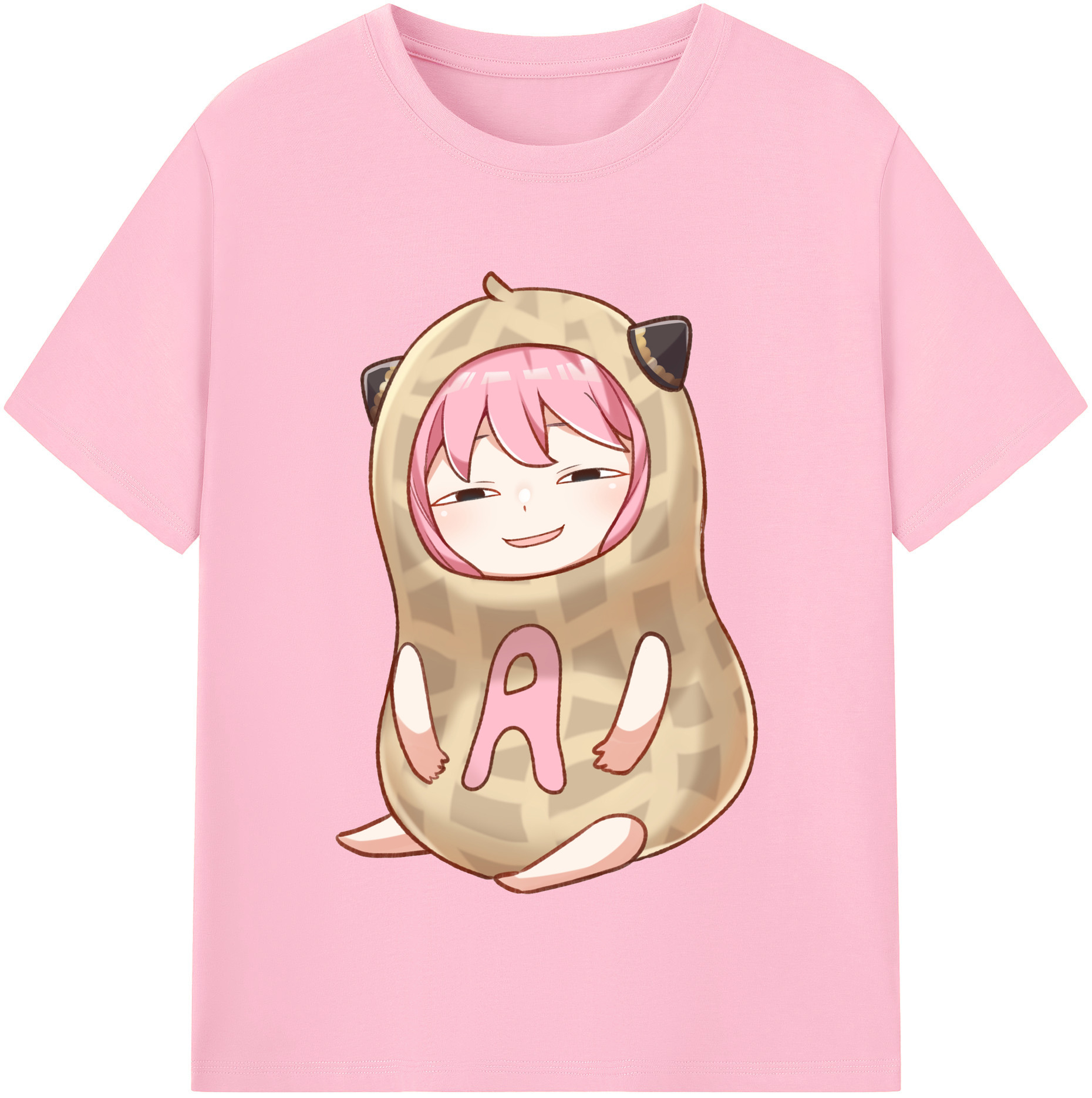 （画像用） SPY×FAMILY间谍家家酒 綿100％半袖Tシャツ（フロントプリント）