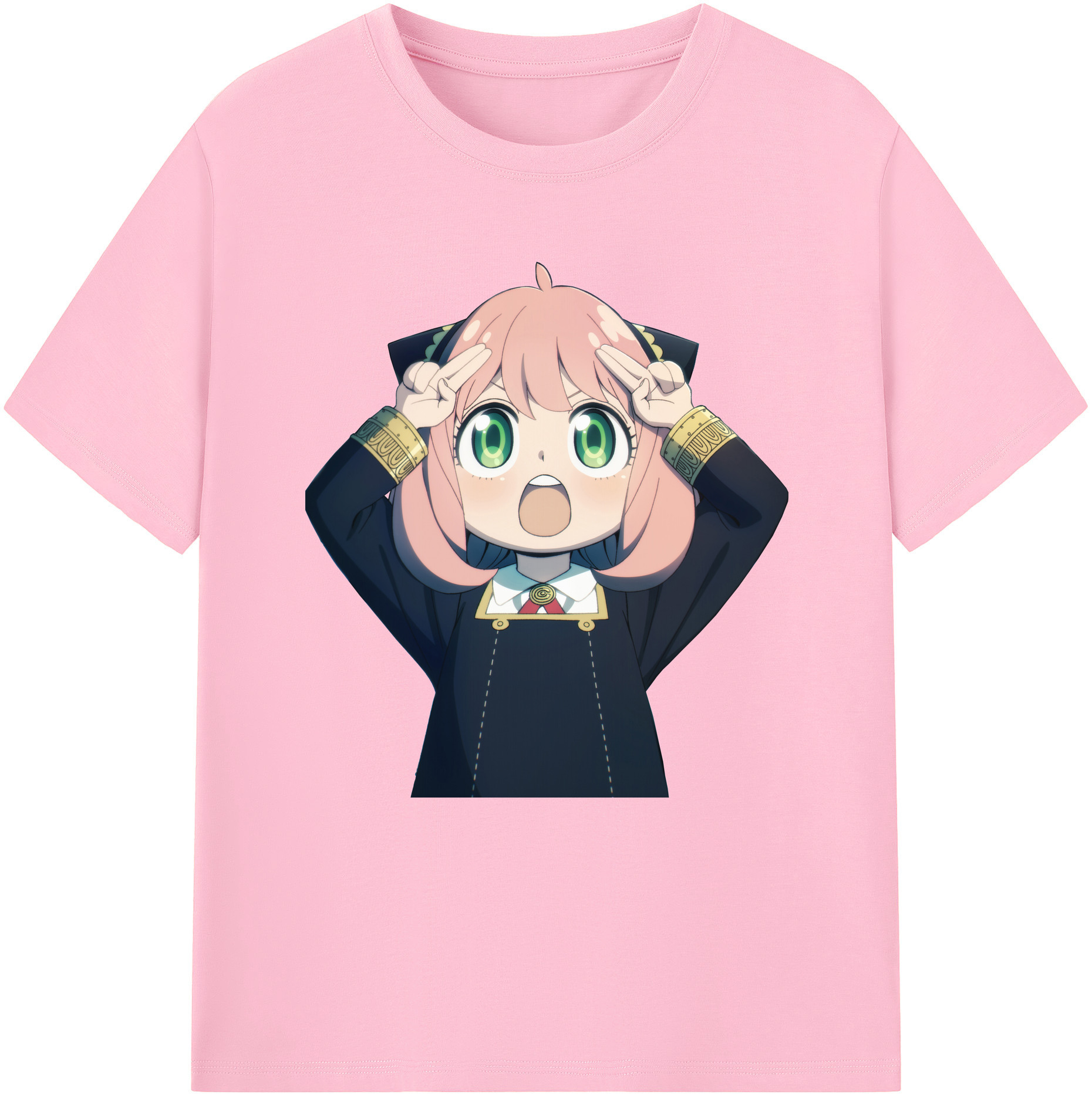 （画像用） SPY×FAMILY间谍家家酒 綿100％半袖Tシャツ（フロントプリント）