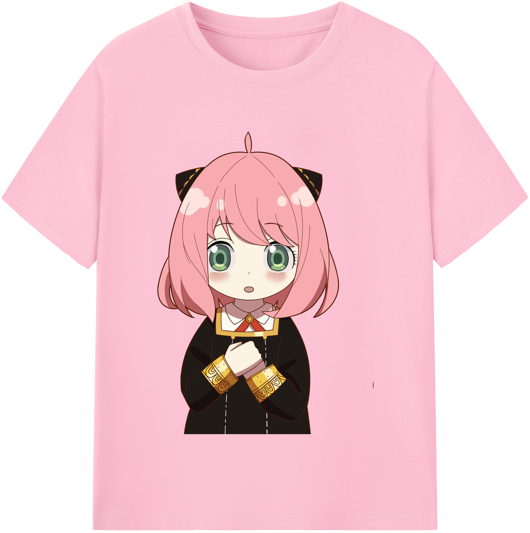 （画像用） SPY×FAMILY间谍家家酒 綿100％半袖Tシャツ（フロントプリント）