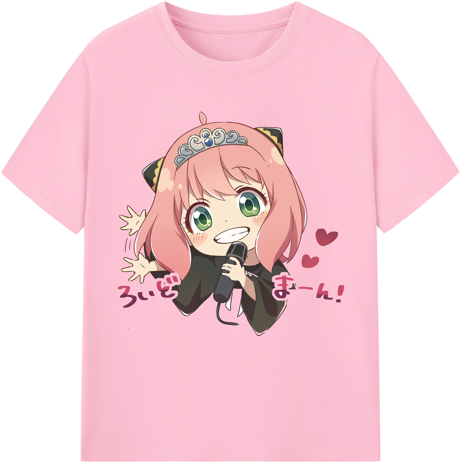 （画像用） SPY×FAMILY间谍家家酒 綿100％半袖Tシャツ（フロントプリント）
