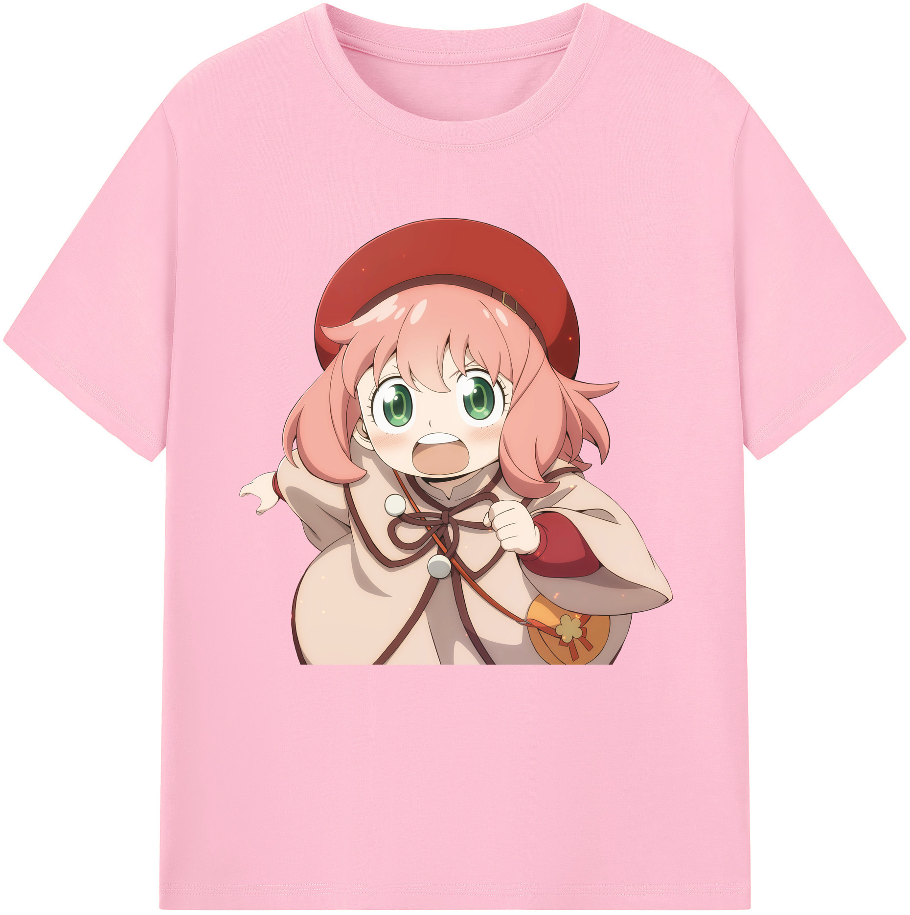 （画像用） SPY×FAMILY间谍家家酒 綿100％半袖Tシャツ（フロントプリント）