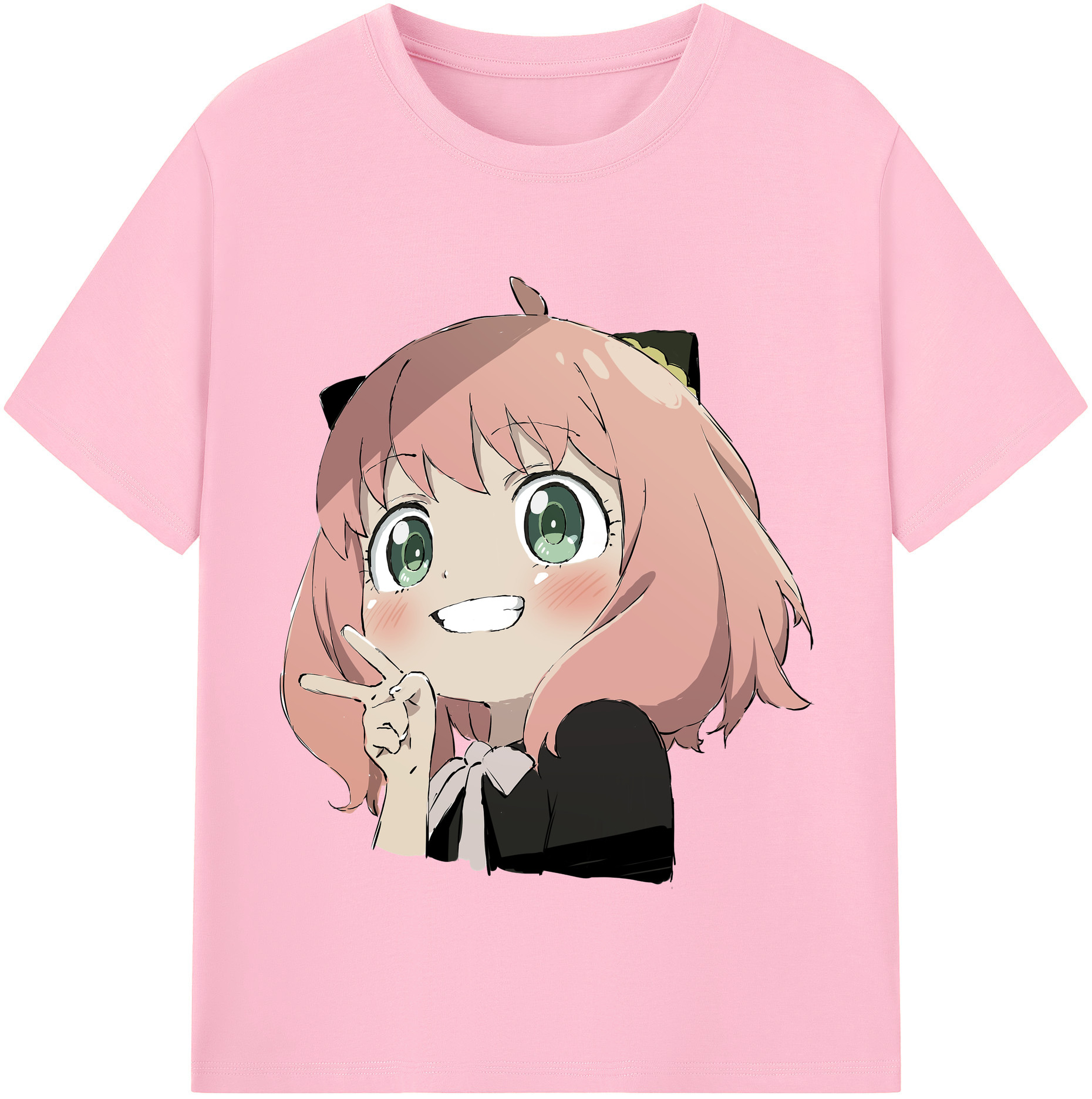 （画像用） SPY×FAMILY间谍家家酒 綿100％半袖Tシャツ（フロントプリント）