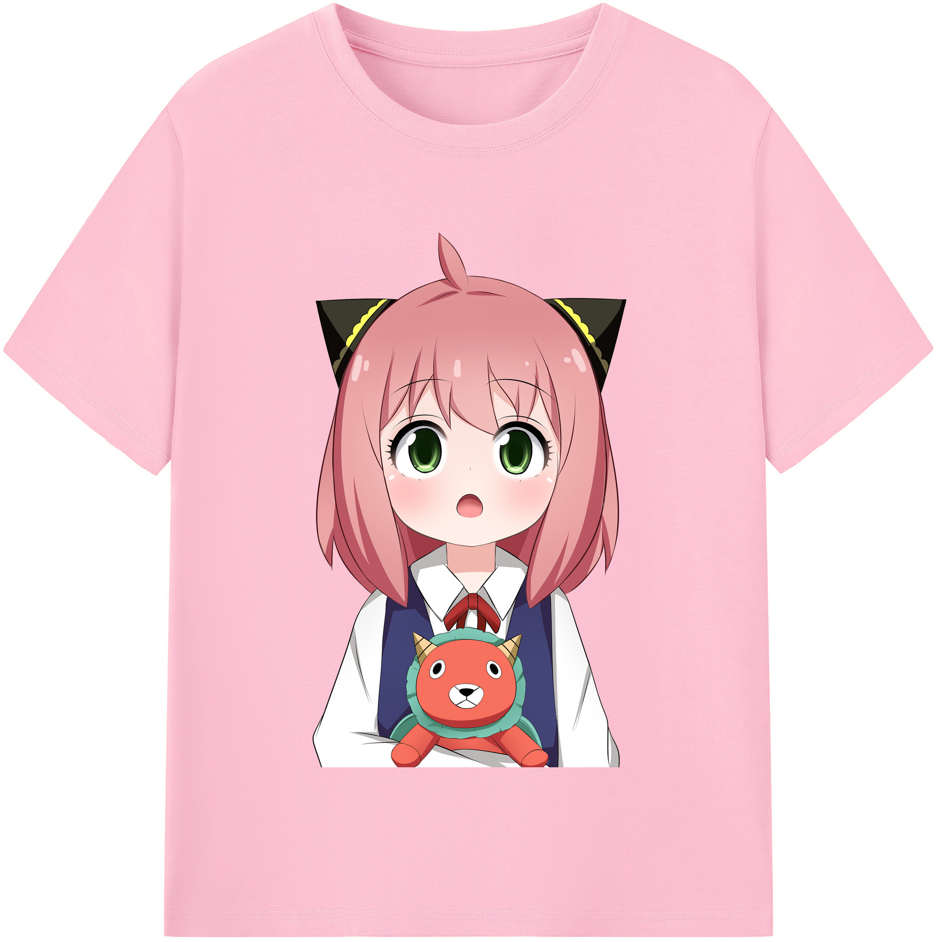 （画像用） SPY×FAMILY间谍家家酒 綿100％半袖Tシャツ（フロントプリント）