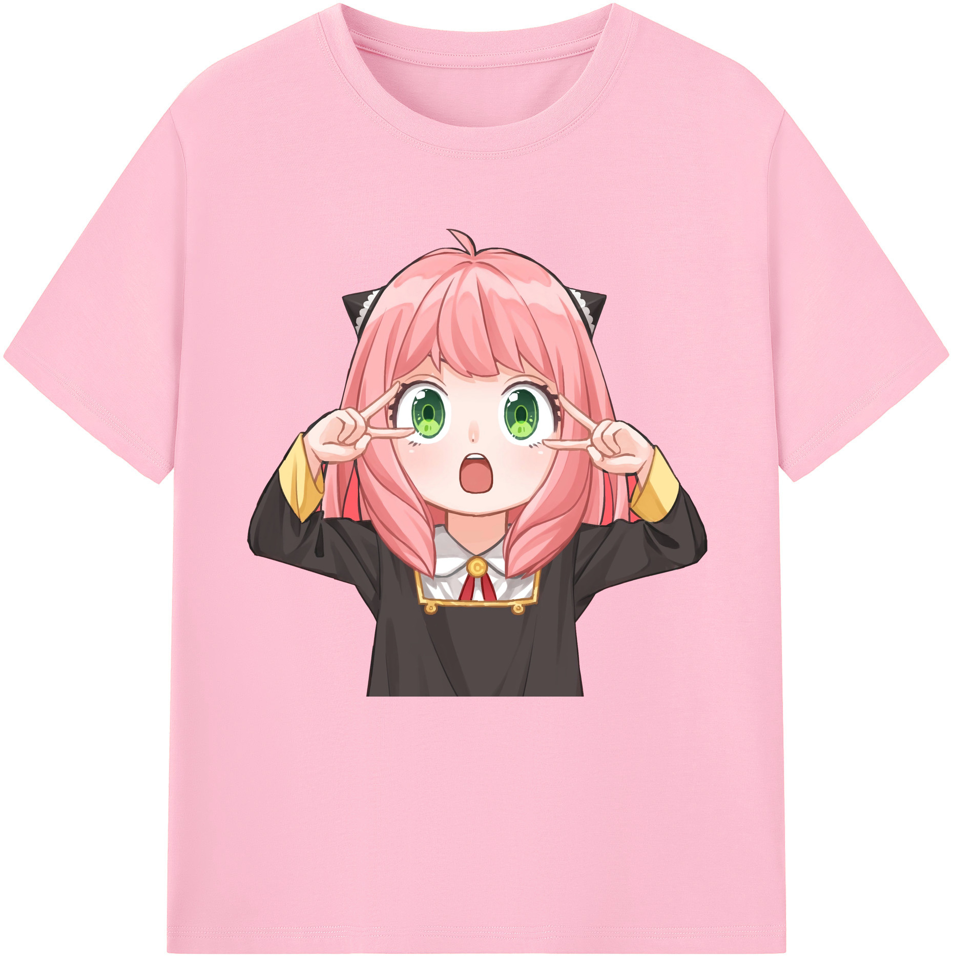 （画像用） SPY×FAMILY间谍家家酒 綿100％半袖Tシャツ（フロントプリント）